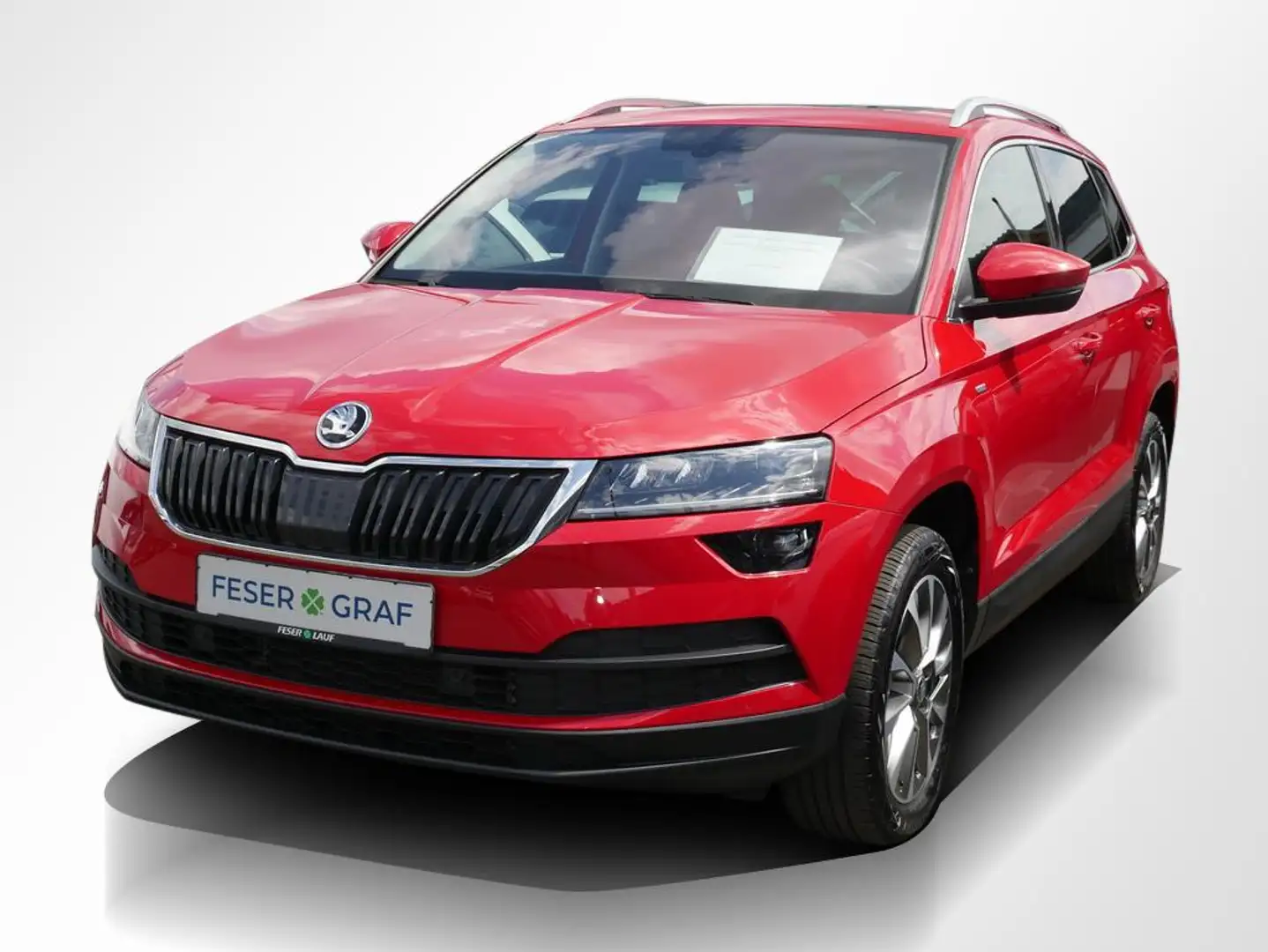 Skoda Karoq Ambition 1.5 TSI DSG NAV/PANO/AHK Rot - 1