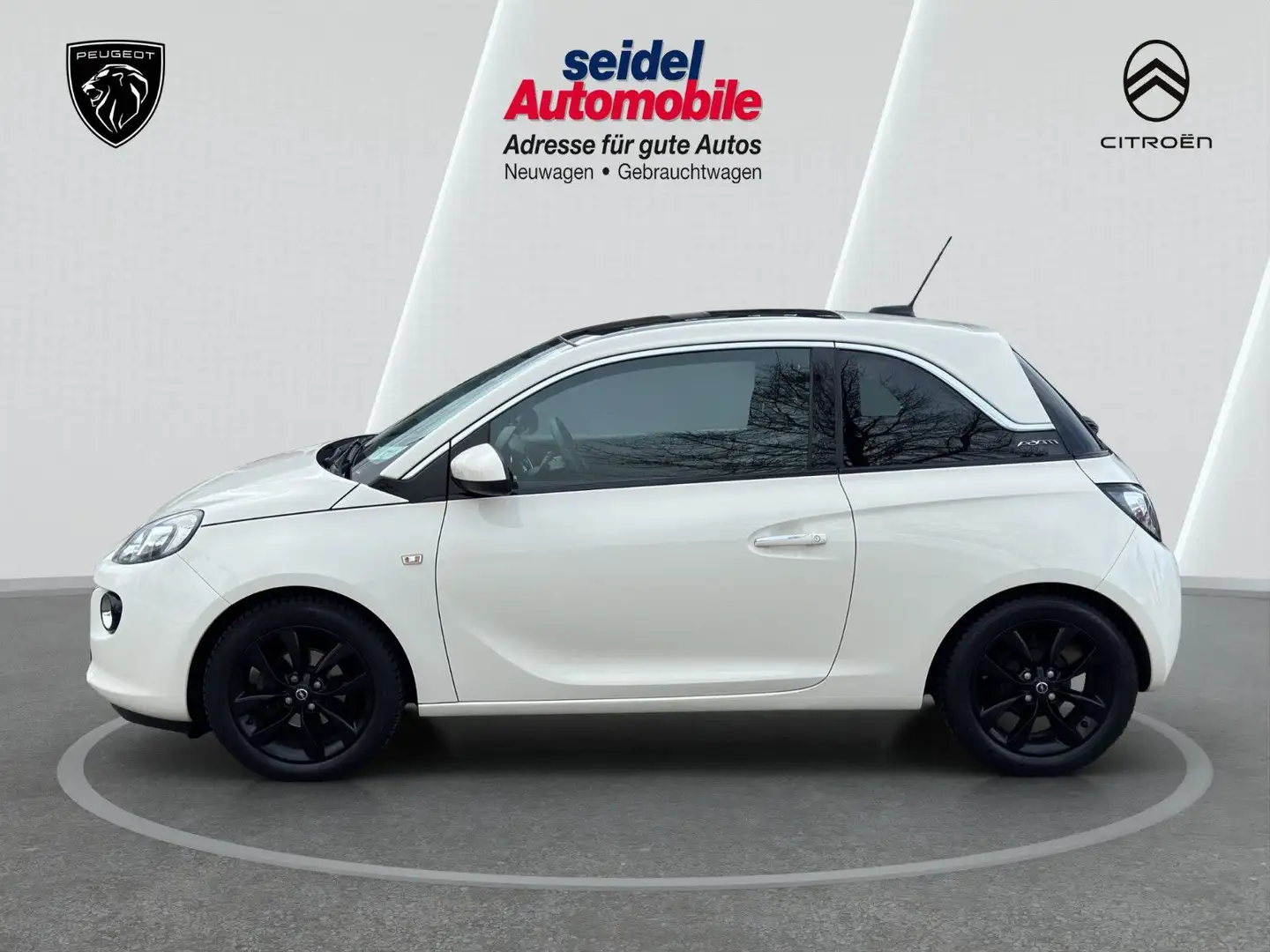 Opel Adam 1.4 Glam, Panoramdach, AppConnect Weiß - 2