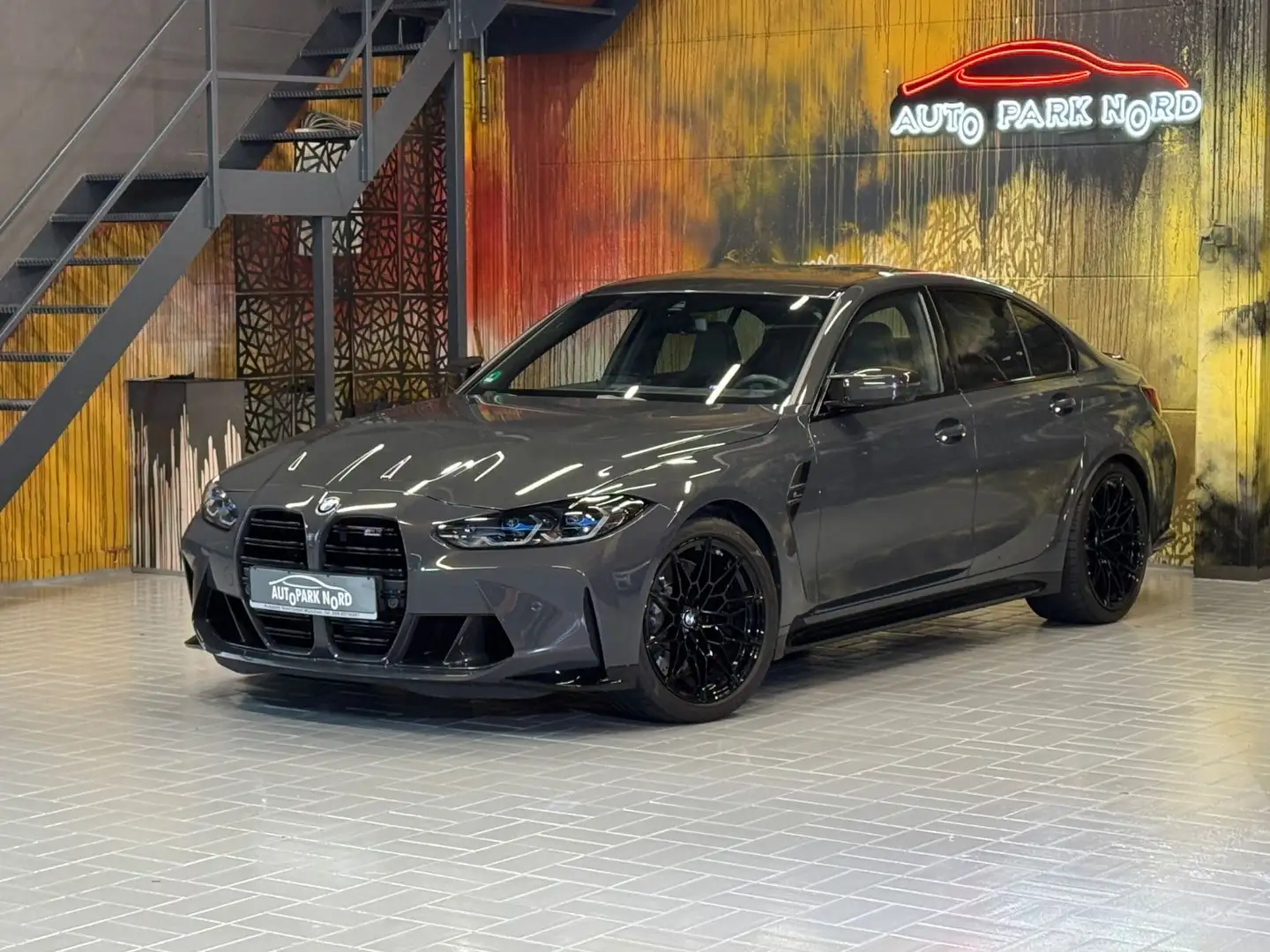BMW M3 Lim. Competition LASER~H&K~SCHALENSITZE~360° Grau - 1