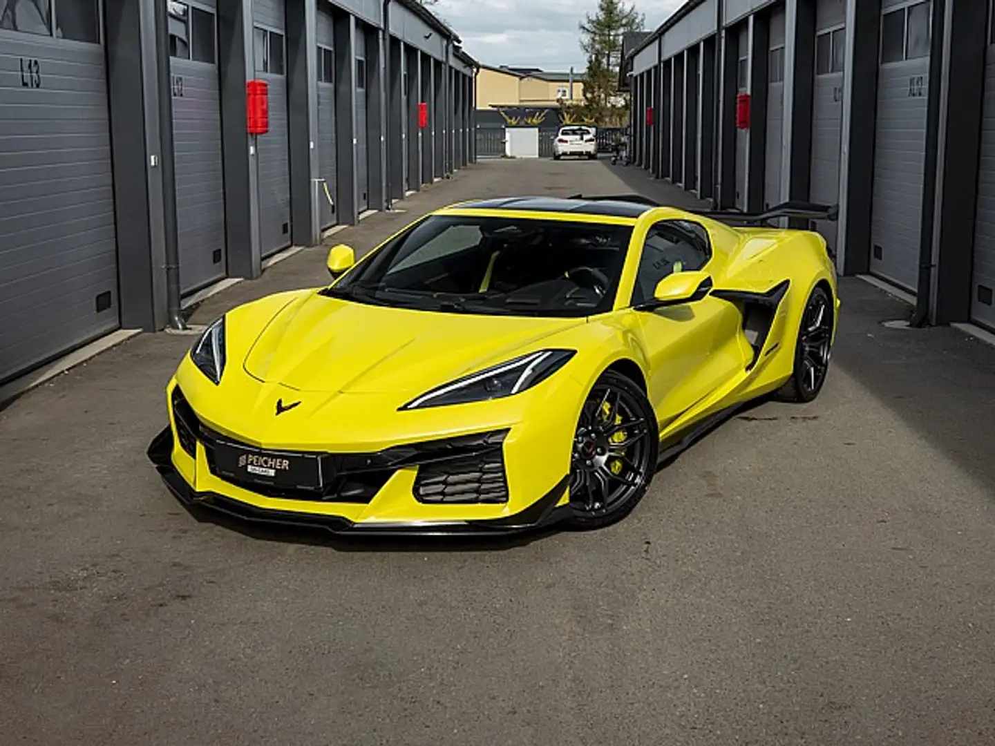 Chevrolet Corvette C8 Z06 Coupe 3LZ Z07 / VOLL + SOFORT Žlutá - 1
