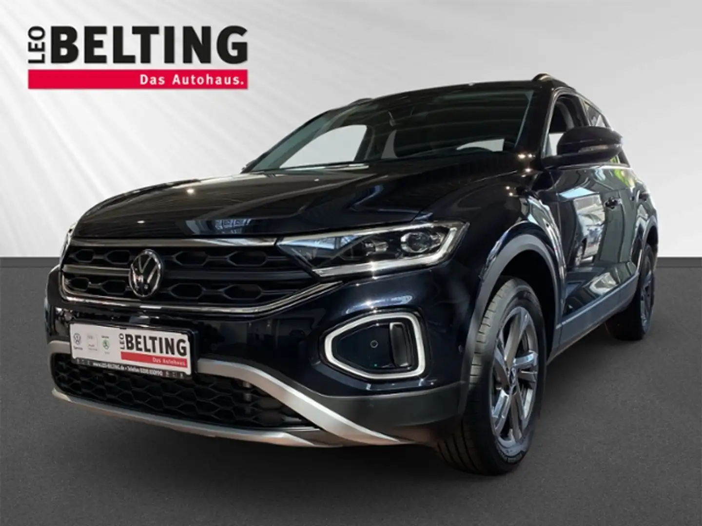 Volkswagen T-Roc Life 1.5 TSI DSG AHK Kamera Navi ACC KLIMA Noir - 2