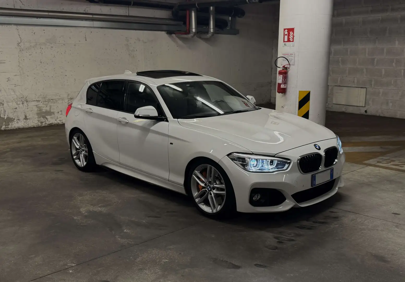 BMW 120 BMW SERIE 1 M Sport Manuale FULL OPT Bianco - 1