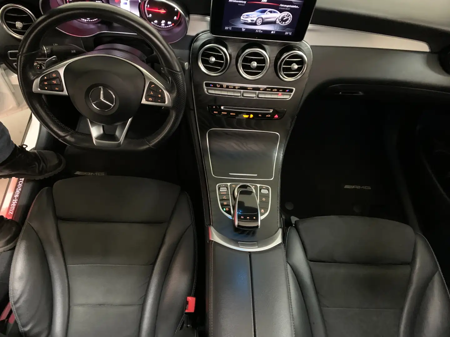 Mercedes-Benz GLC 220 AMG-Line 4-Matic Weiß - 2