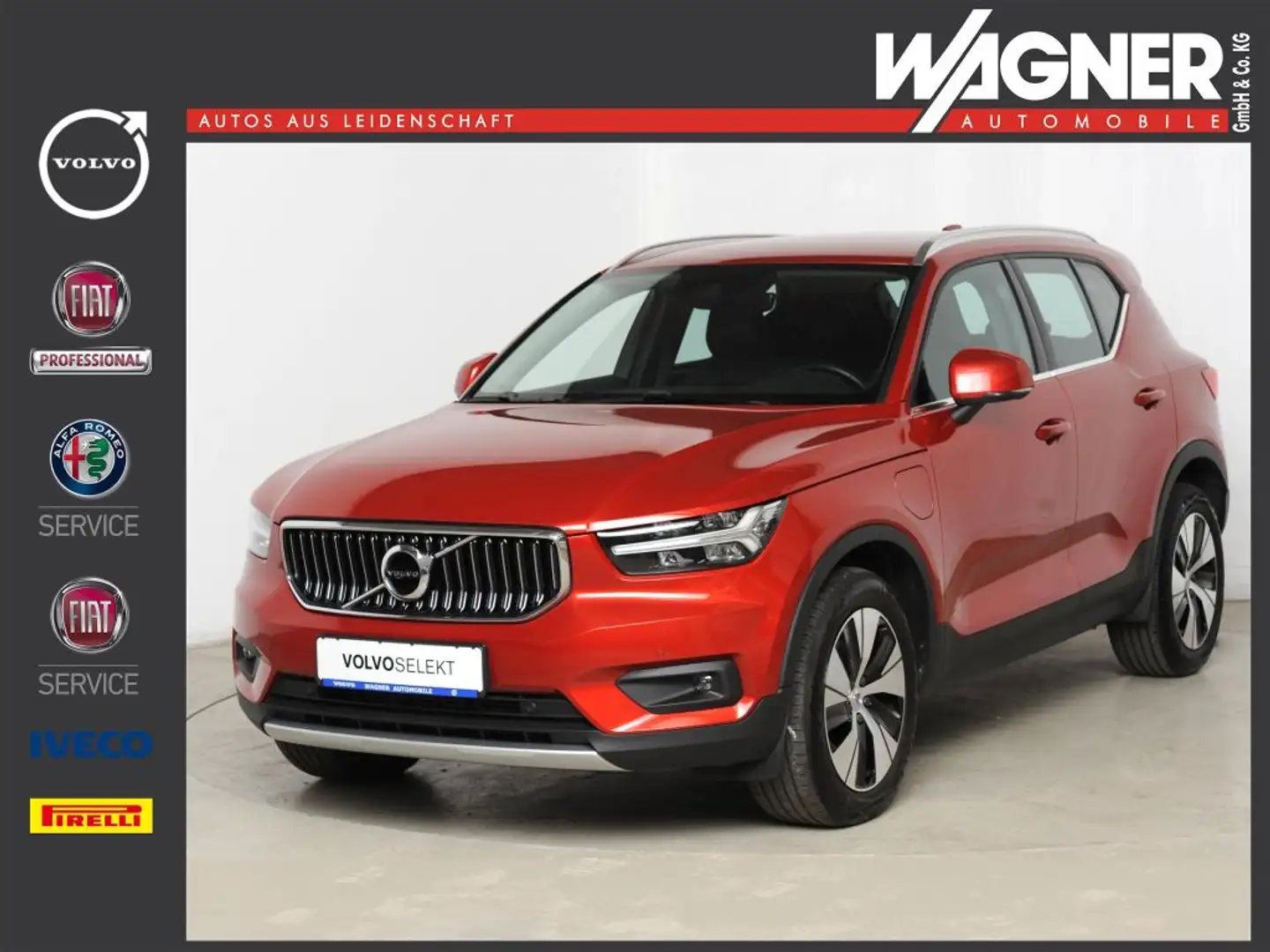 Volvo XC40 T5 Recharge DKG Inscription Expression *AHK* Rouge - 1