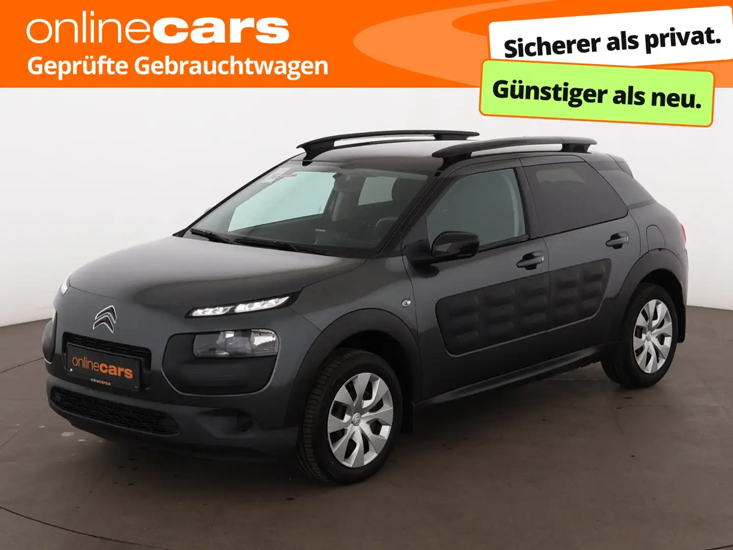 Citroen C4 Cactus 1.6 BlueHDi 100 Feel R-KAMERA TEMP PDC Grau - 1