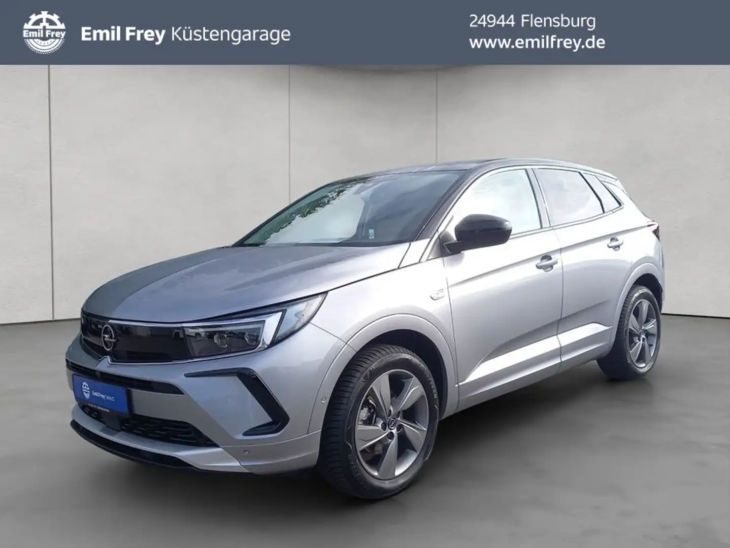 Opel Grandland Grandland 1.2 DI Automatik Elegance LED/ AHK/ Grijs - 1