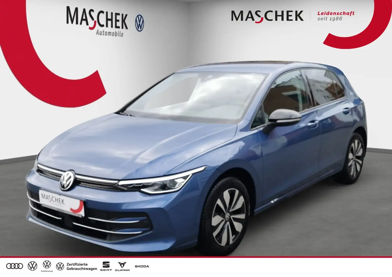 Volkswagen Golf GOAL 2.0 TDI AHK Navi Kamera PDC GRA Sitzh. Blau - 1