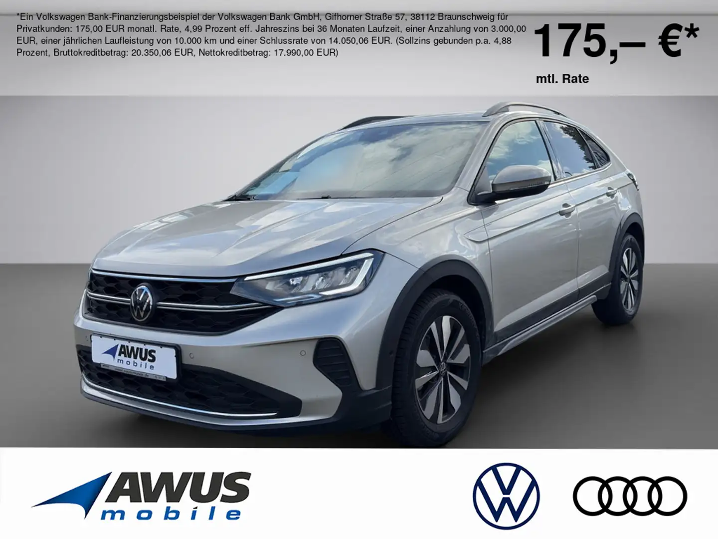 Volkswagen Taigo 1.0TSI Move Silber - 1