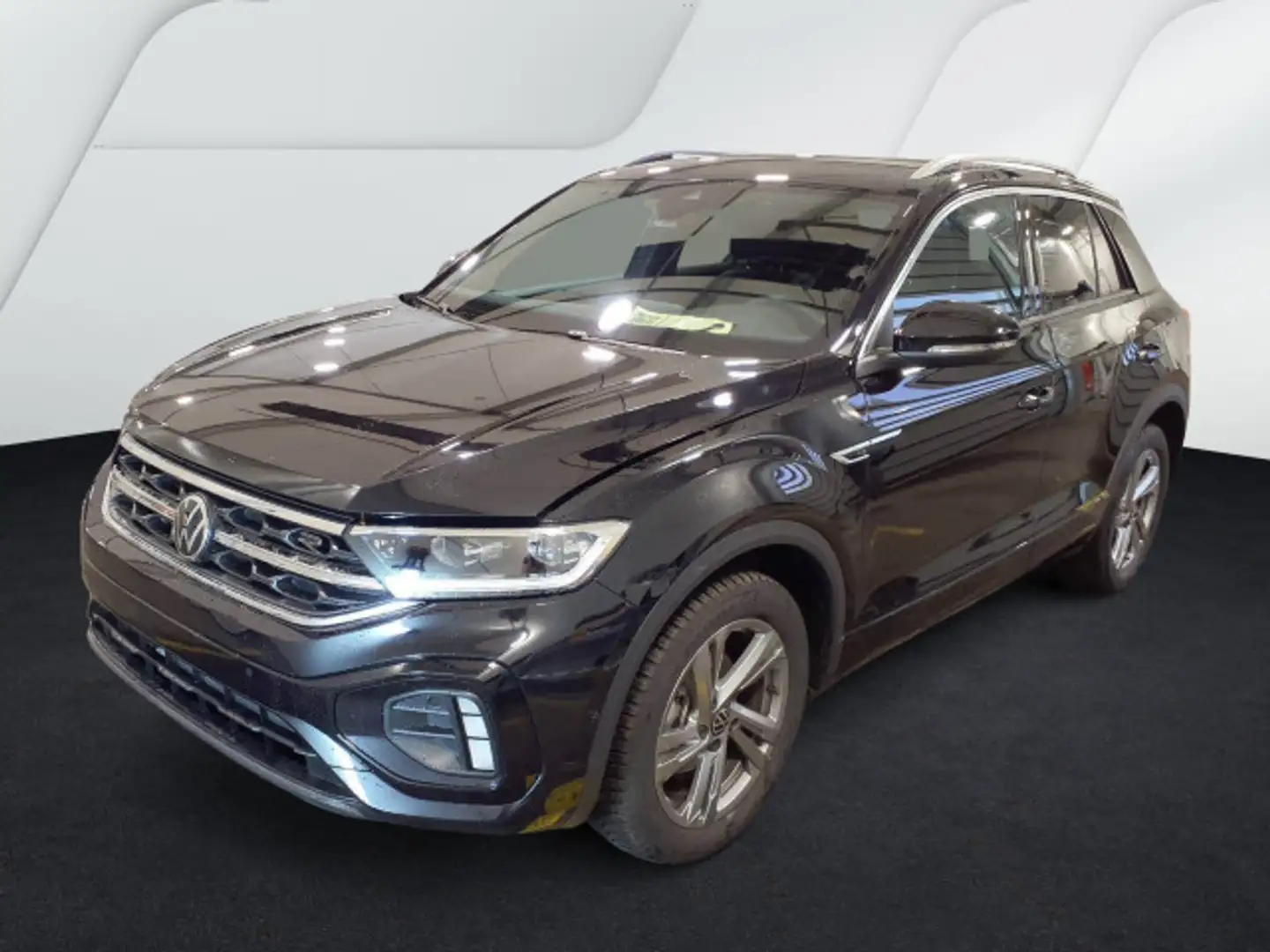 Volkswagen T-Roc 1.5 TSI DSG R-LINE AHK NAVI SITZHZG KAMERA Schwarz - 2