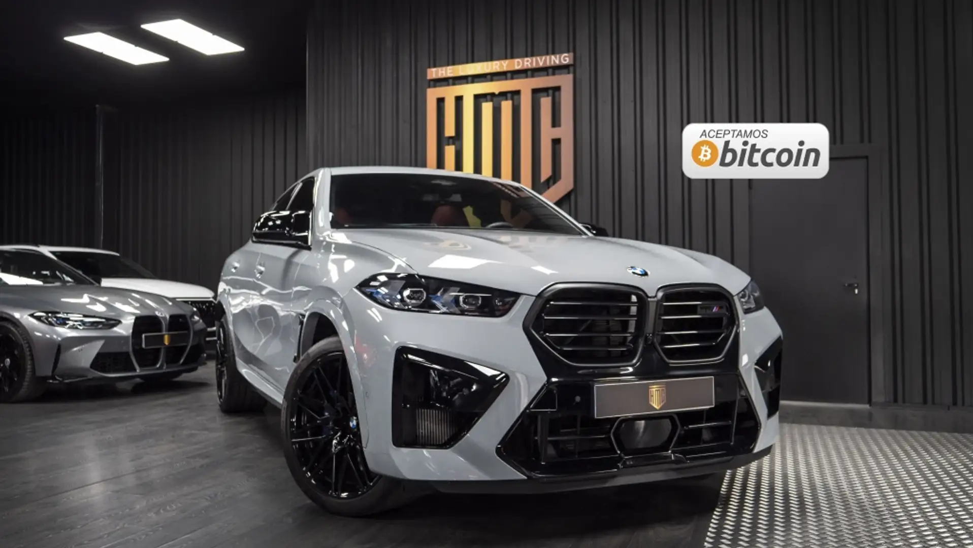 BMW X6 M Competition Gris - 1