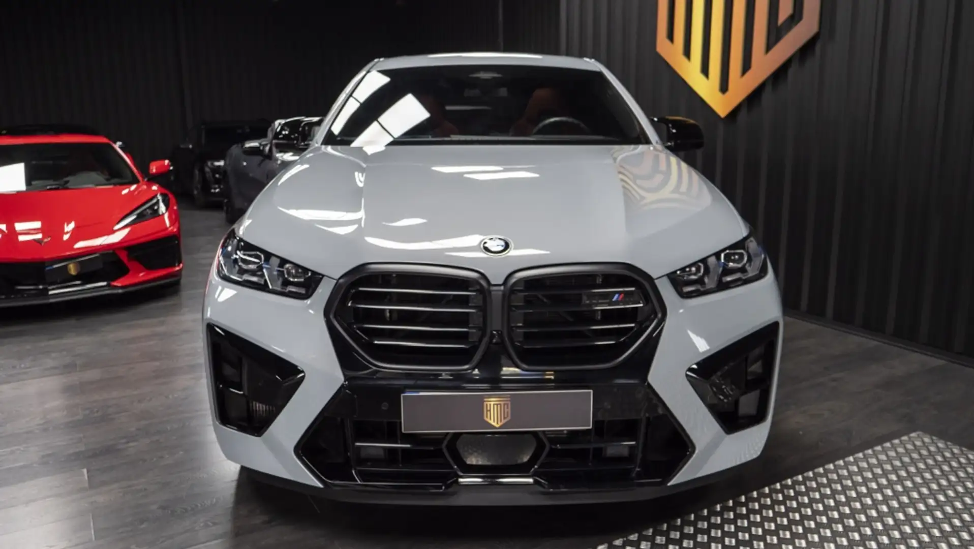 BMW X6 M Competition Gris - 2