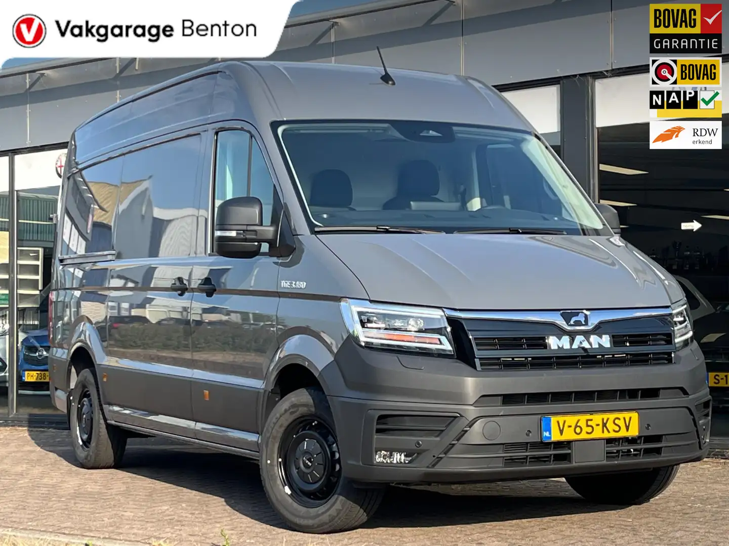 MAN TGE -35 3.180 AUTOMAAT L3H3 Gesloten Bestelwagen | Com Grijs - 1