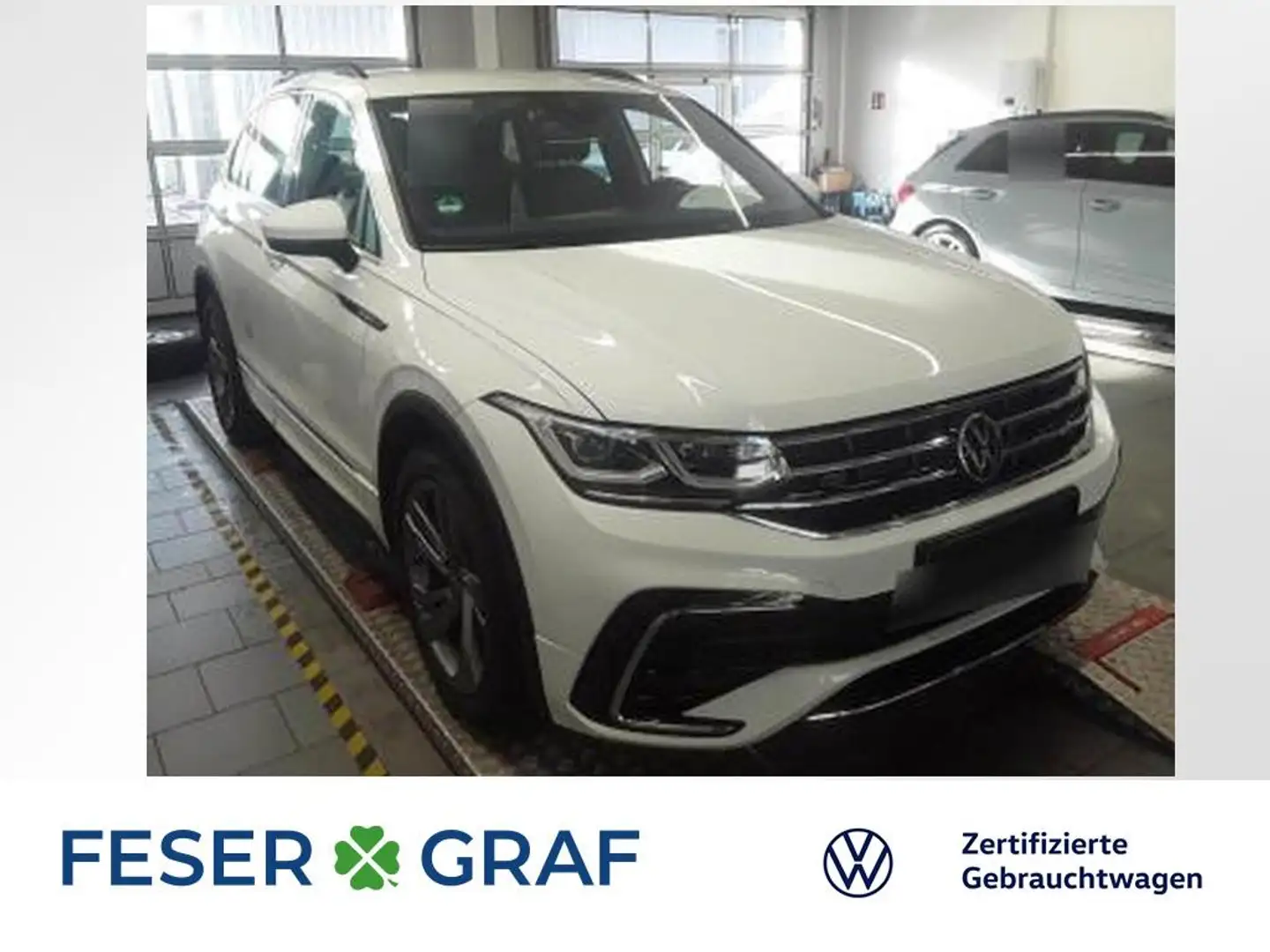Volkswagen Tiguan R-Line 1.5 TSI DSG Navi Kamera LED Weiß - 1