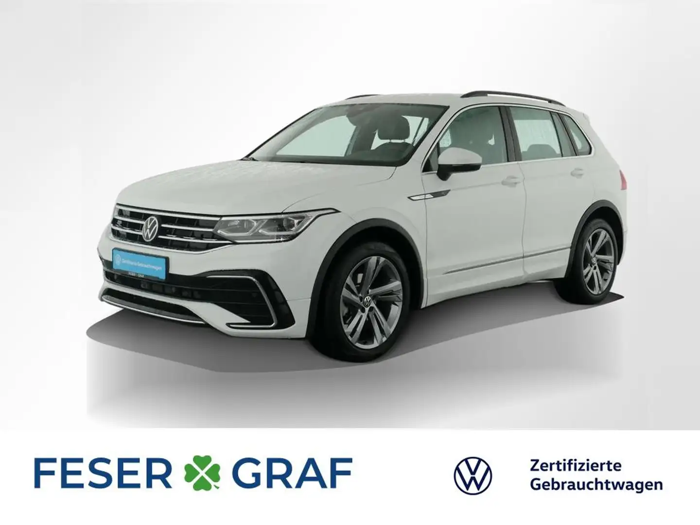 Volkswagen Tiguan R-Line 1.5 TSI DSG Navi Kamera LED Weiß - 1