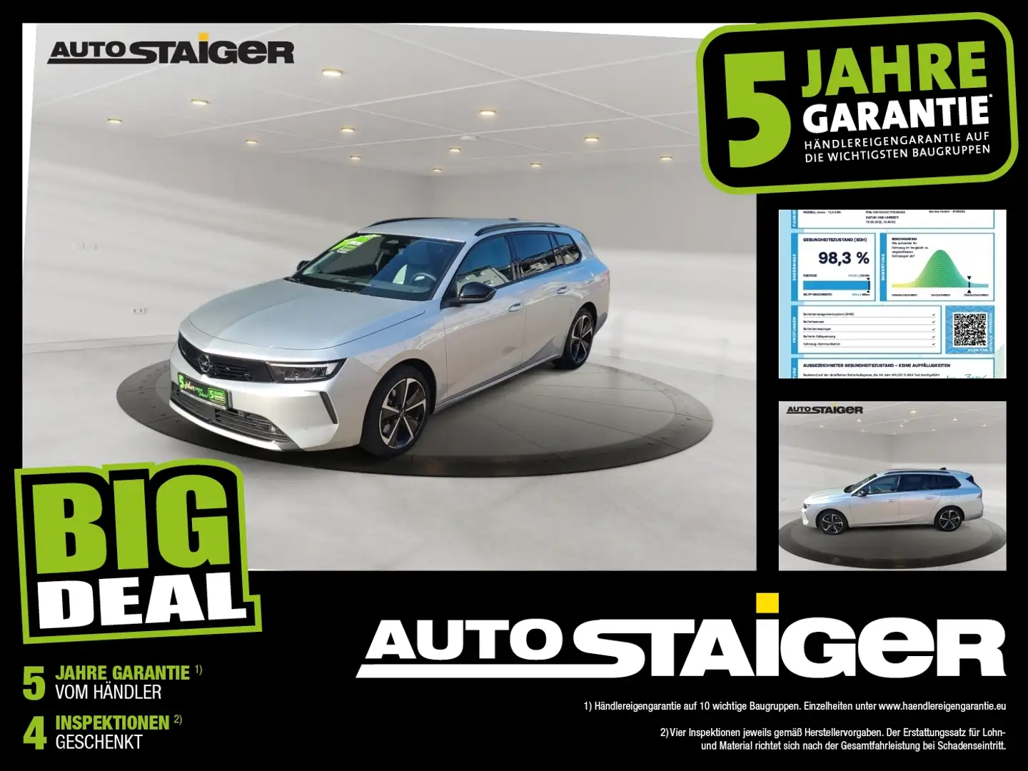 Opel Astra L ST 1.6 Plugin Hybrid Allwetter*Parksens Gris - 1