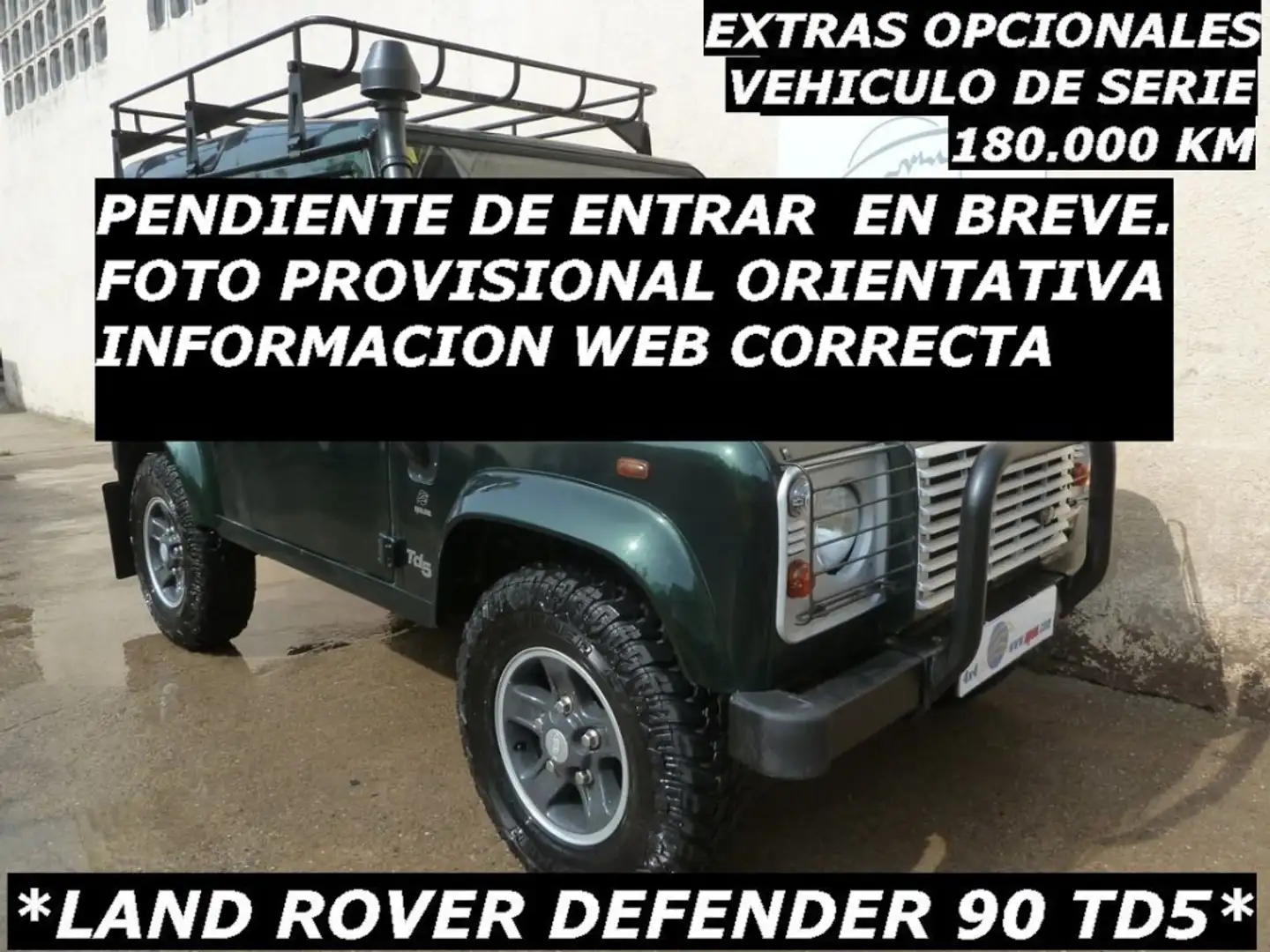 Land Rover Defender 90 2.5Td5 SW S Green - 1