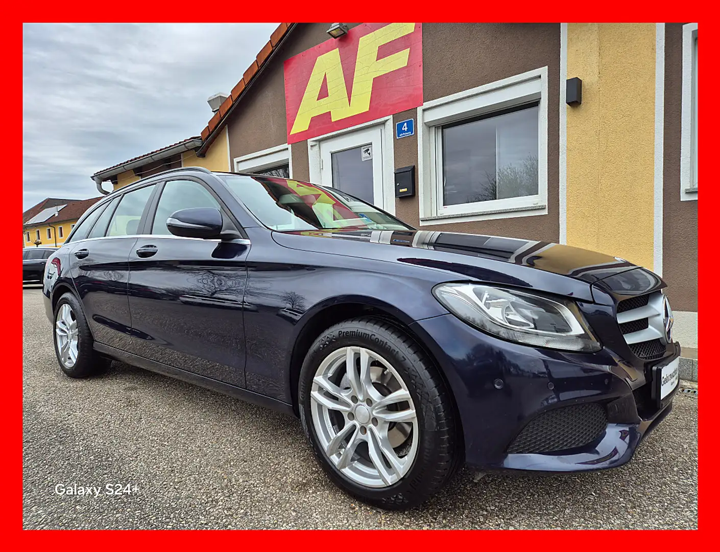 Mercedes-Benz C 180 d T I Kombi I Steuer Kette NEU Blau - 1