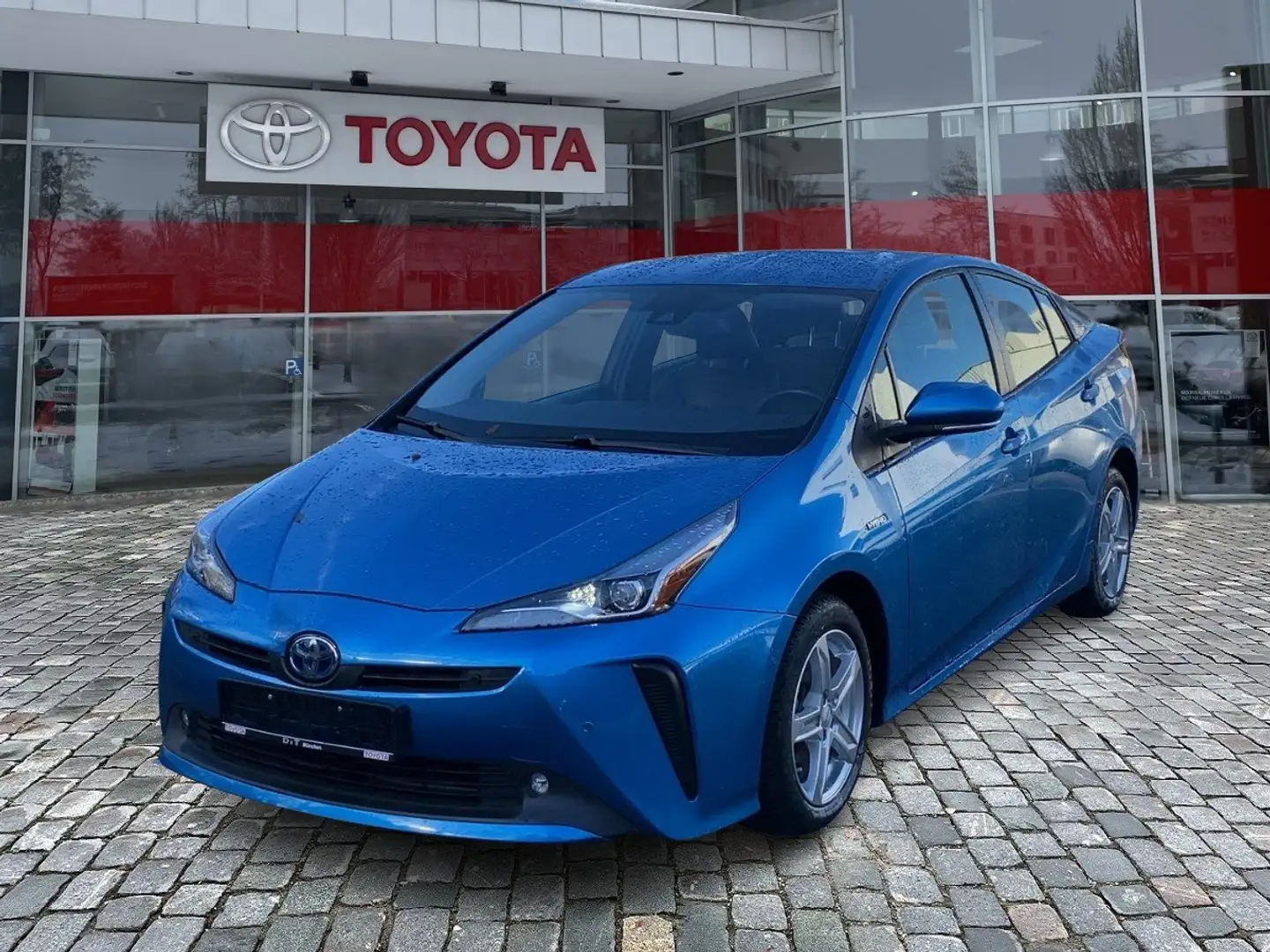 Toyota Prius 1.8 Executive wenig KM*sparsamer GW Blauw - 1