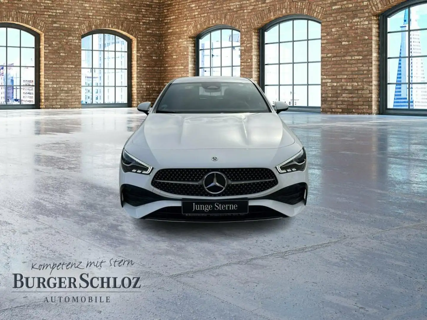 Mercedes-Benz CLA 220 d AMG  Leder S-Sitz W-Paket KAM PDC AUT Weiß - 2