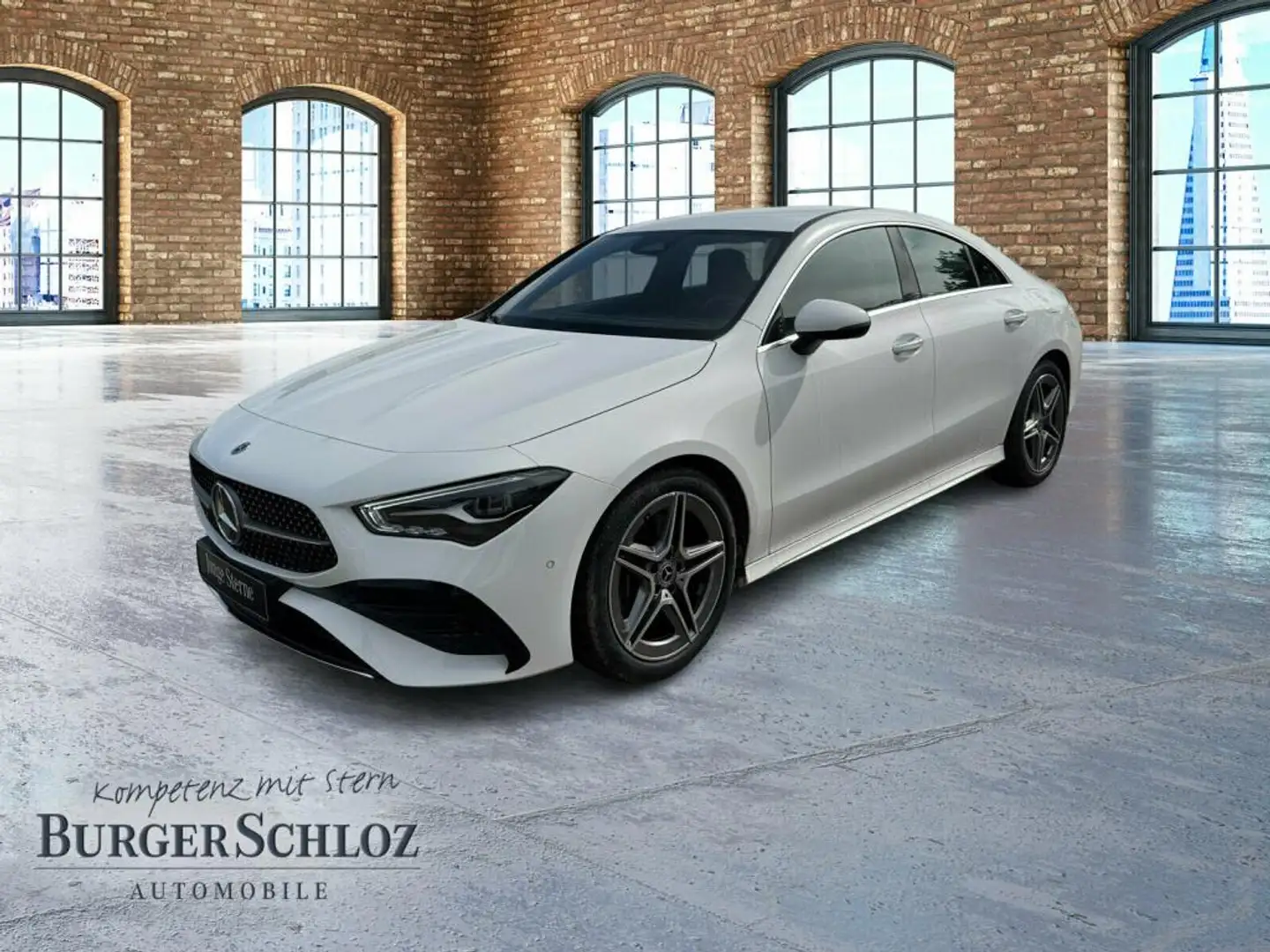 Mercedes-Benz CLA 220 d AMG  Leder S-Sitz W-Paket KAM PDC AUT Blanc - 1