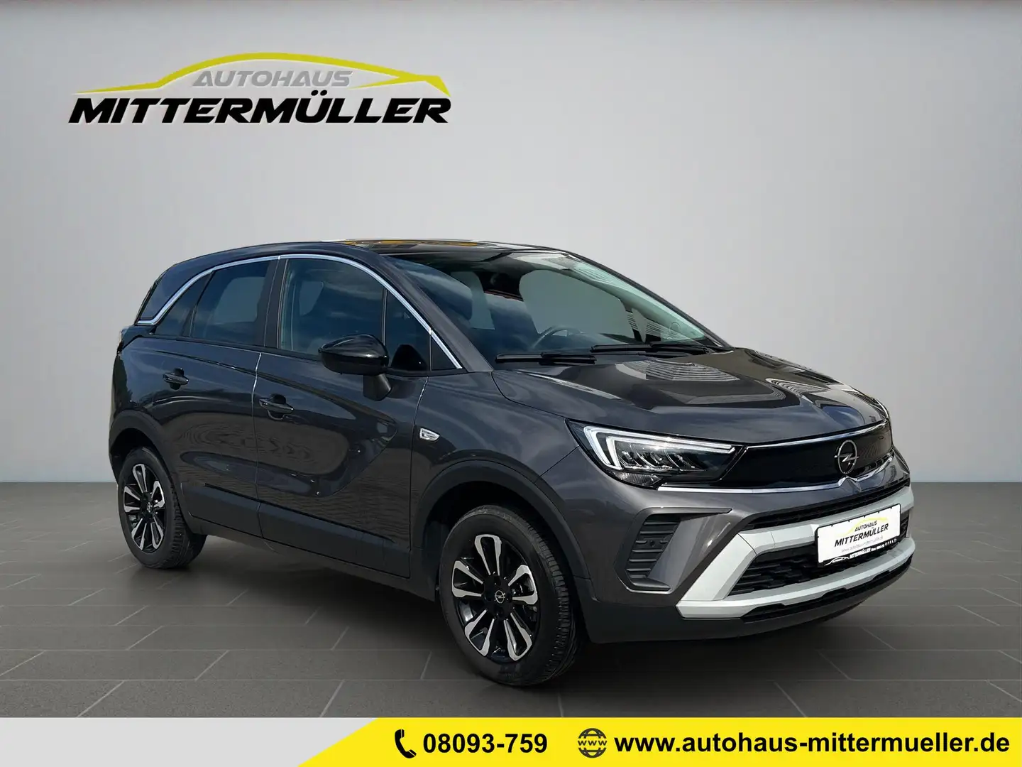 Opel Crossland 1.2 Turbo Elegance PDC Grau - 1