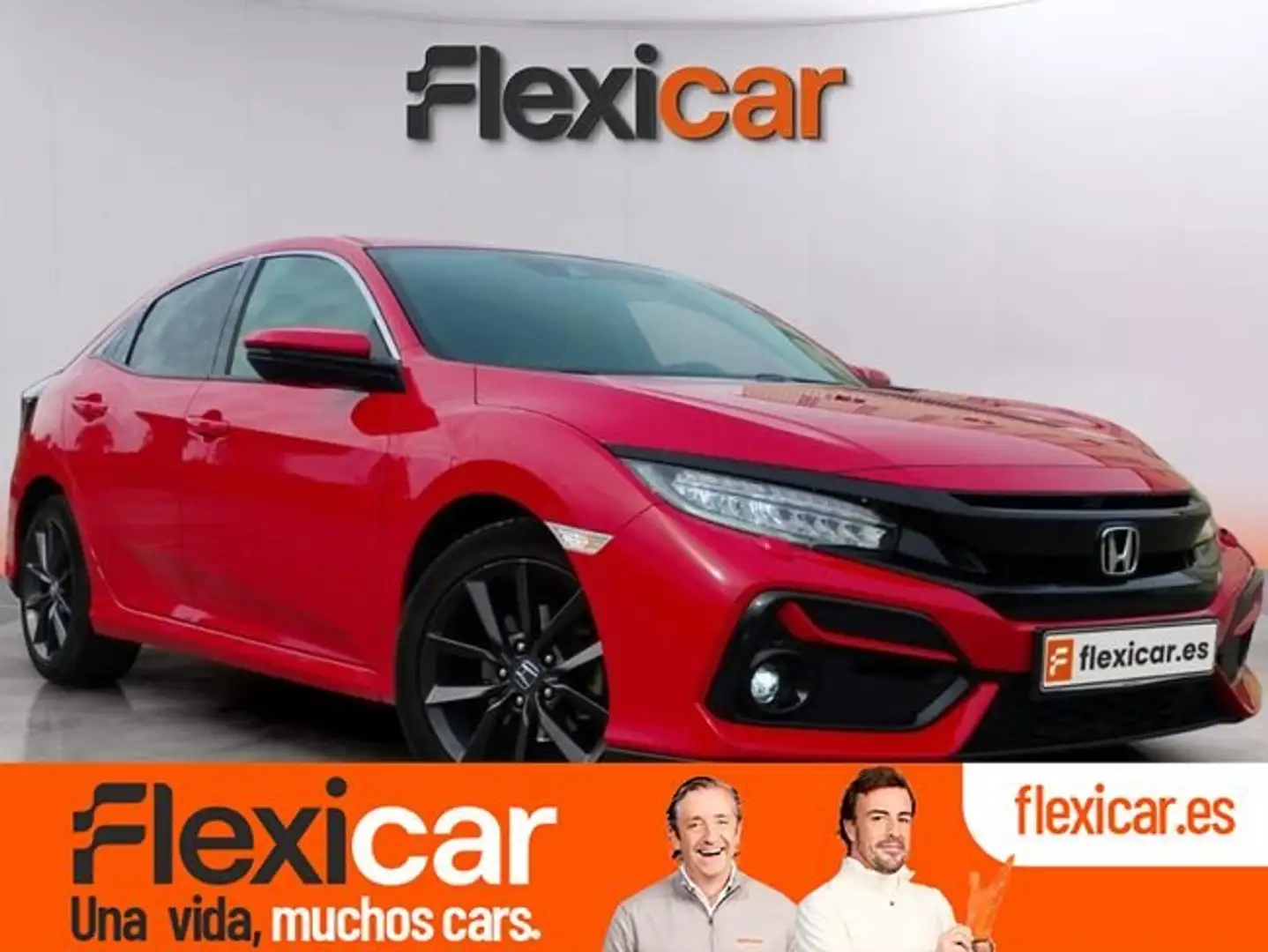 Honda Civic 1.0 VTEC Turbo Elegance Navi Rojo - 1