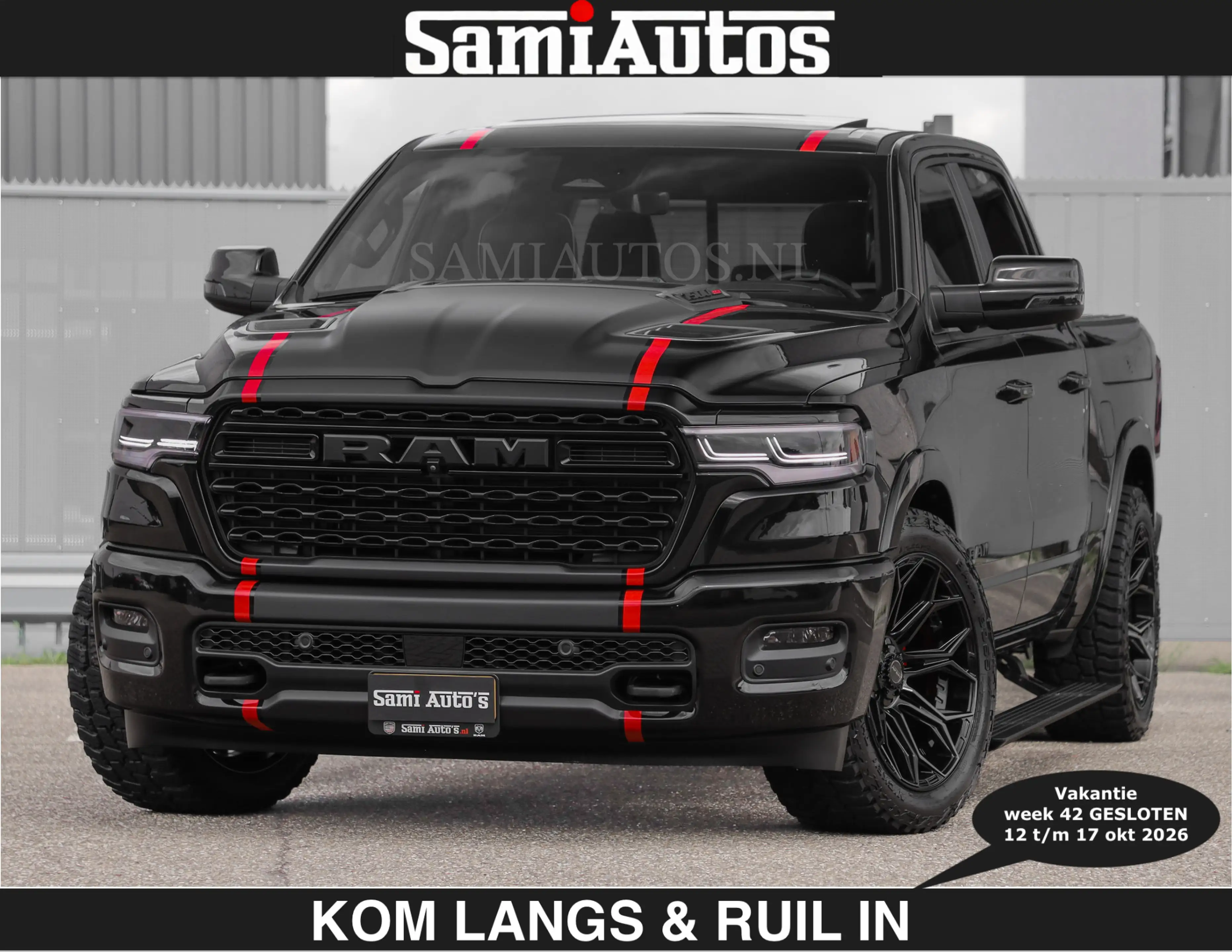 Dodge RAM Limited 540 PK | HUD | €84950,- excl | LUCHTVERING — photo 30