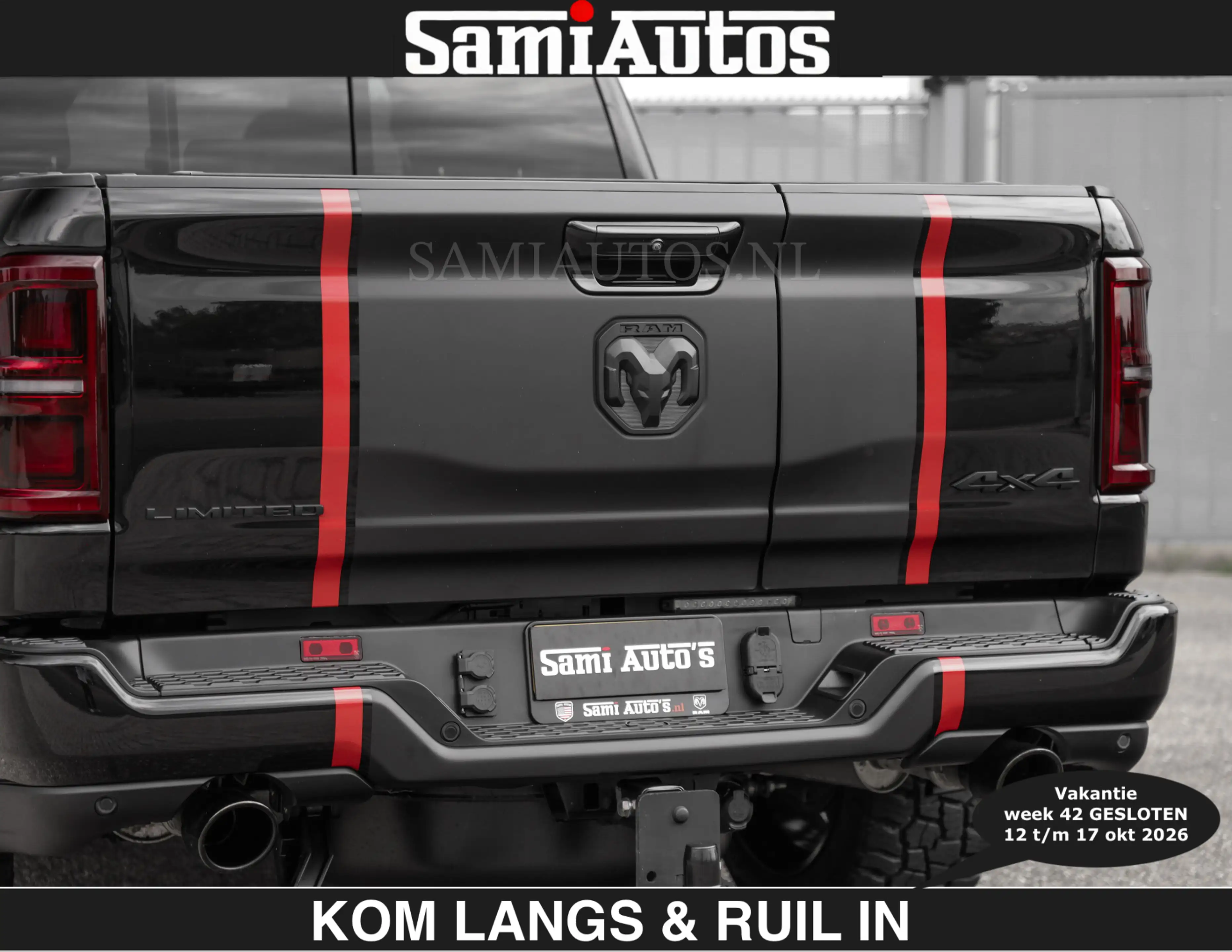 Dodge RAM Limited 540 PK | HUD | €84950,- excl | LUCHTVERING — photo 22
