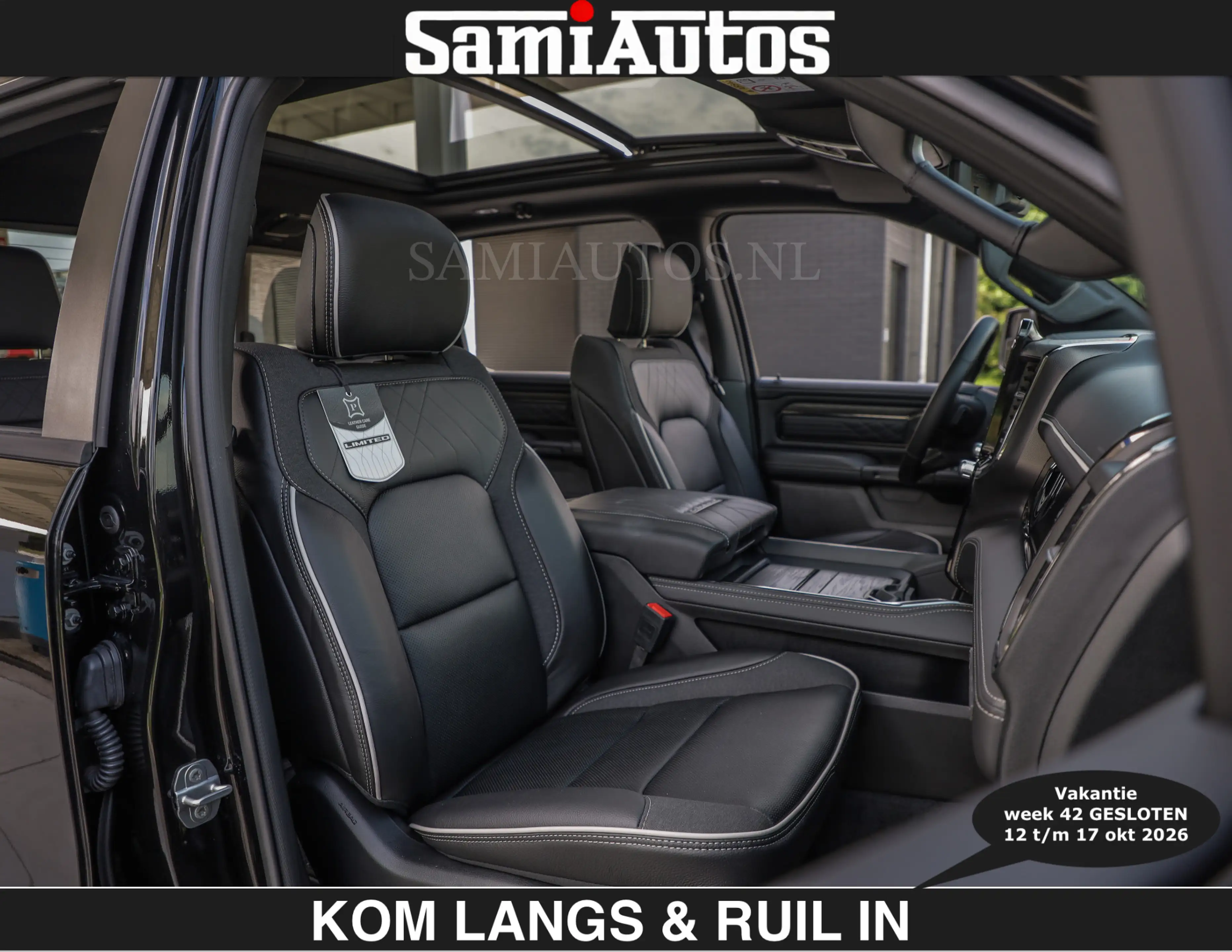 Dodge RAM Limited 540 PK | HUD | €84950,- excl | LUCHTVERING — photo 8