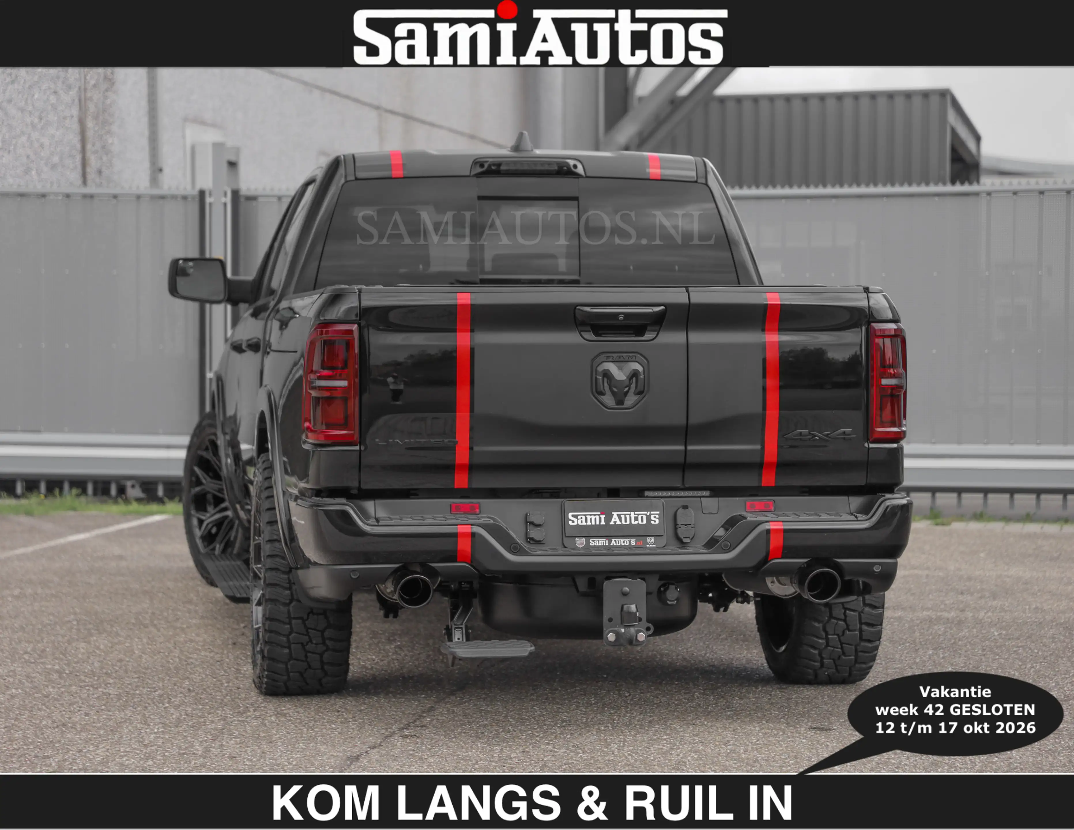 Dodge RAM Limited 540 PK | HUD | €84950,- excl | LUCHTVERING — photo 18