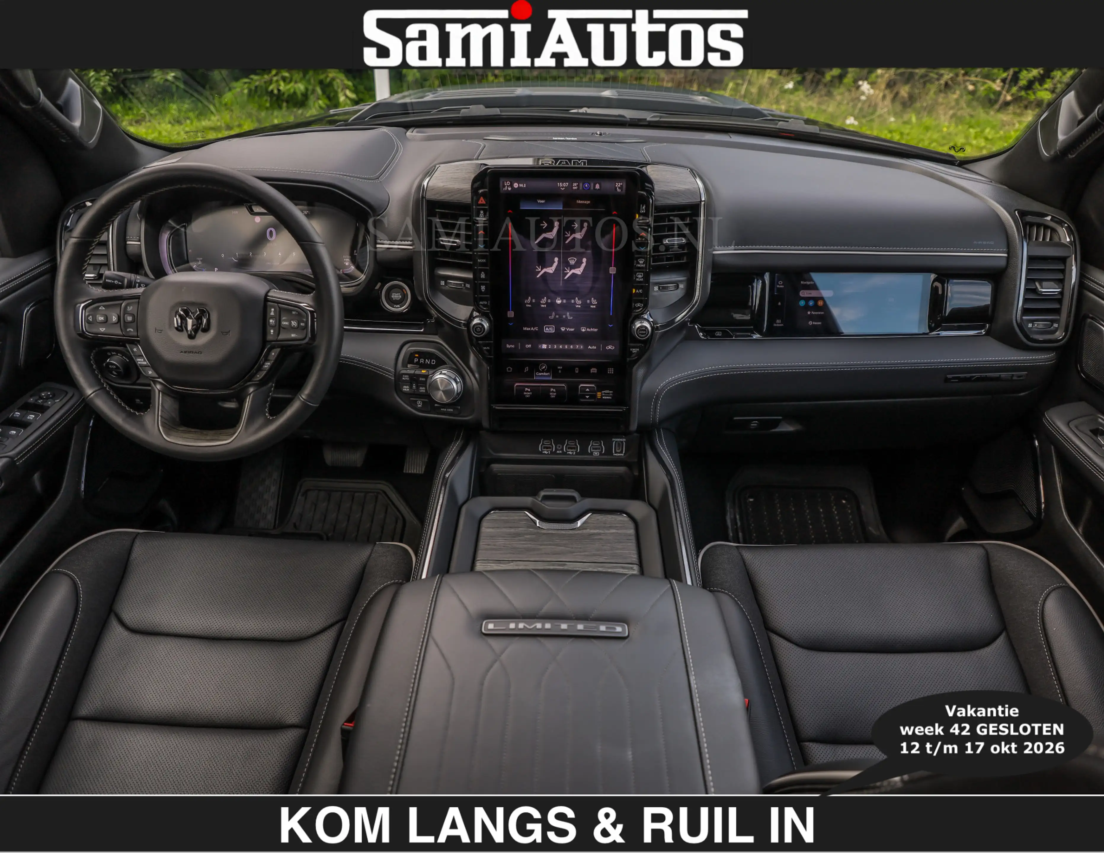 Dodge RAM Limited 540 PK | HUD | €84950,- excl | LUCHTVERING — photo 3