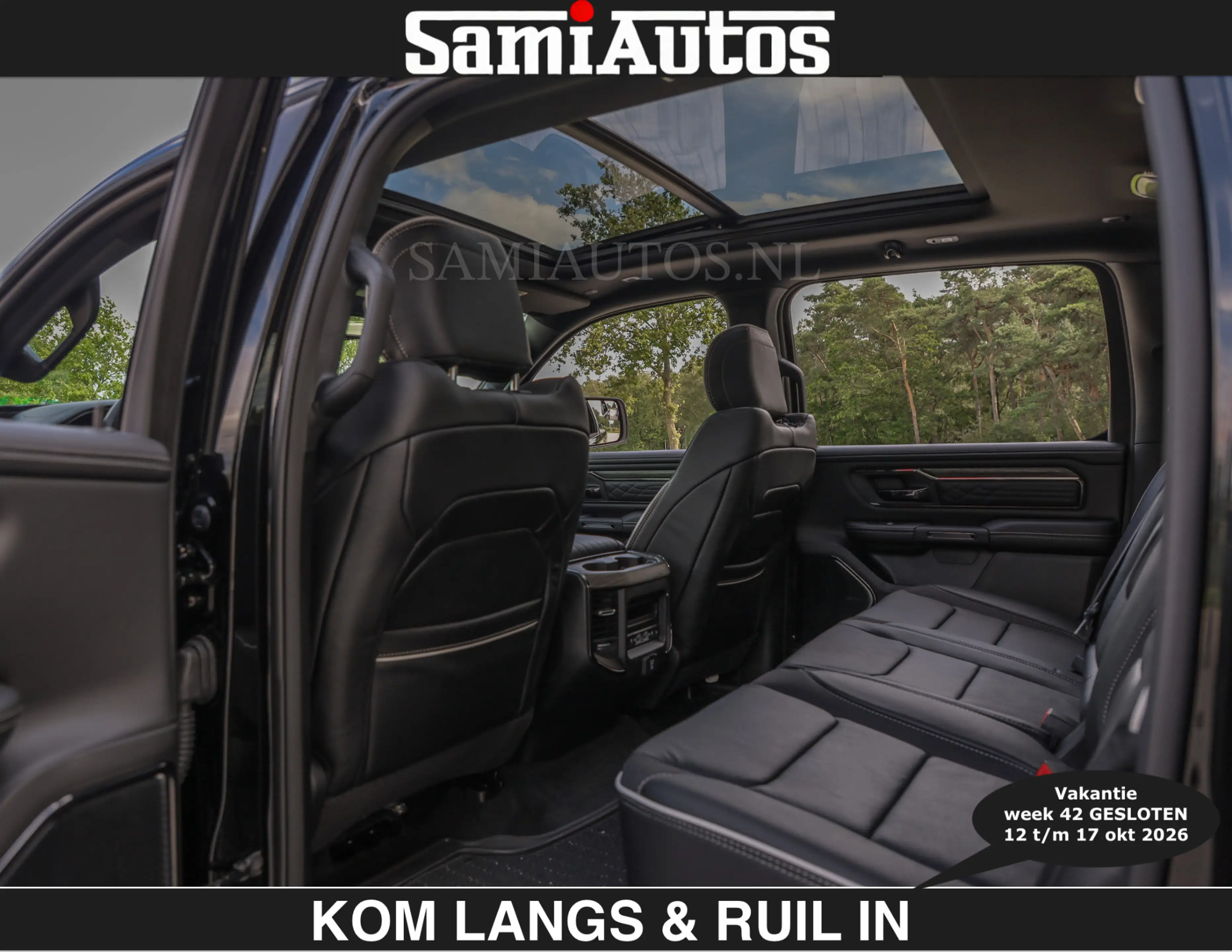 Dodge RAM Limited 540 PK | HUD | €84950,- excl | LUCHTVERING — photo 29