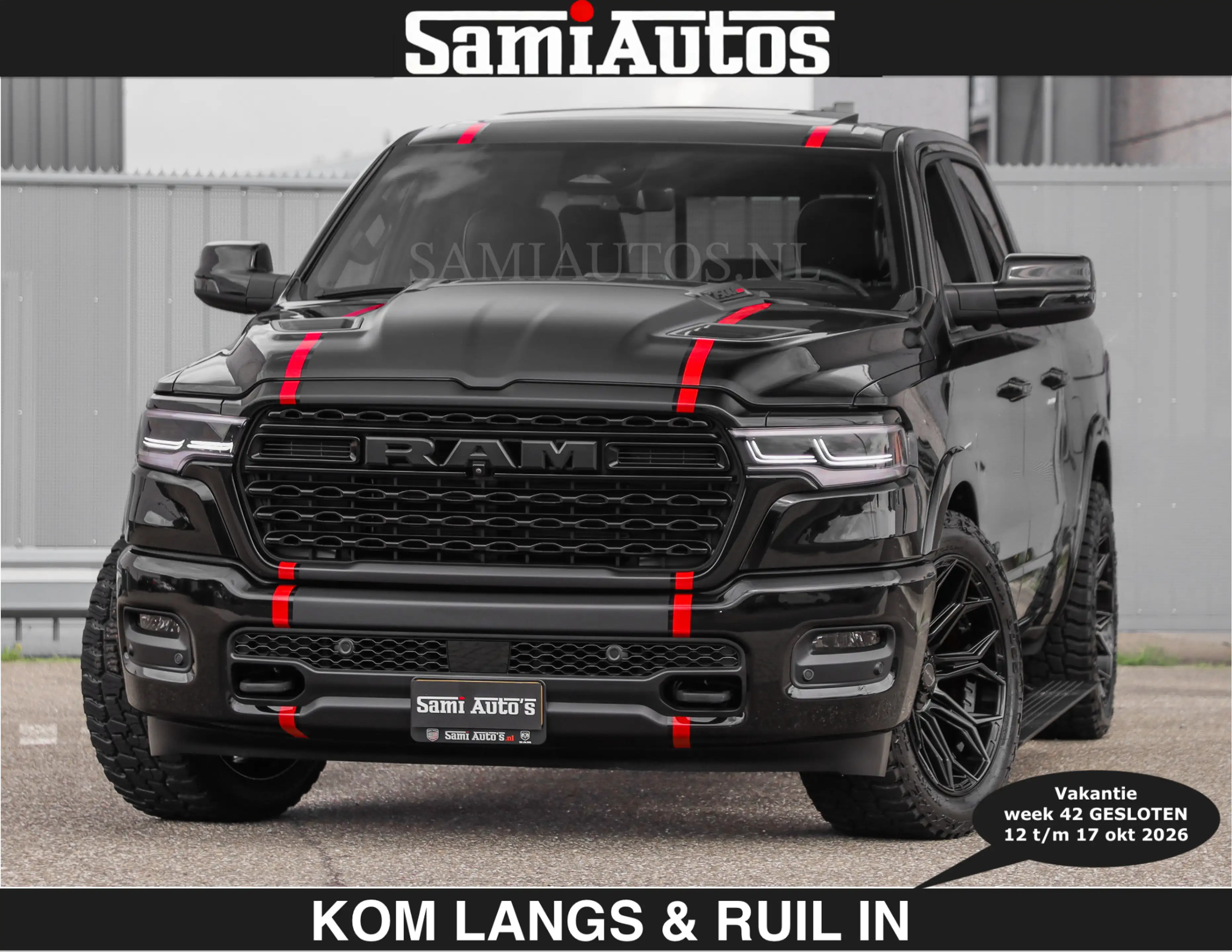 Dodge RAM Limited 540 PK | HUD | €84950,- excl | LUCHTVERING — photo 47