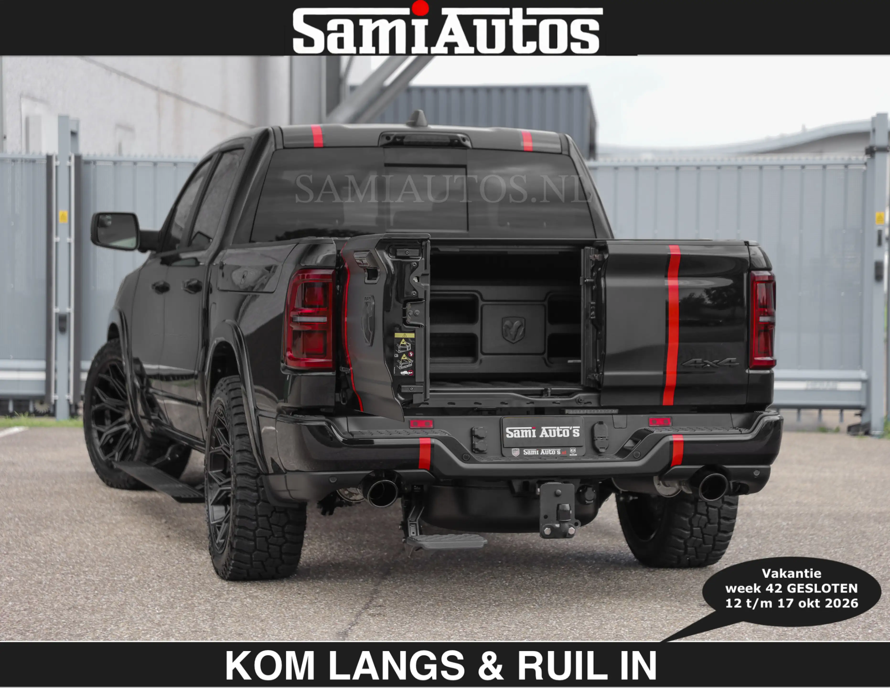 Dodge RAM Limited 540 PK | HUD | €84950,- excl | LUCHTVERING — photo 33