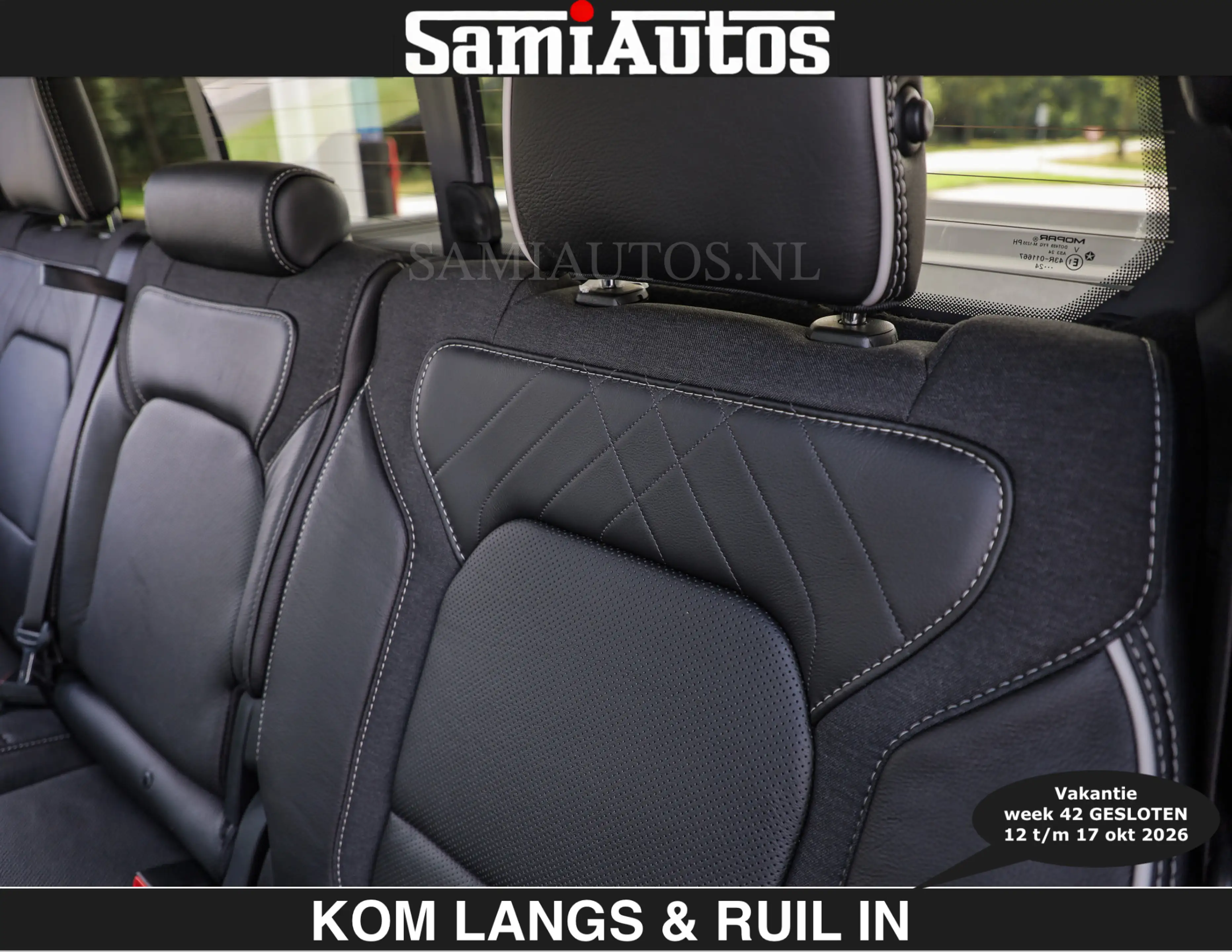 Dodge RAM Limited 540 PK | HUD | €84950,- excl | LUCHTVERING — photo 32