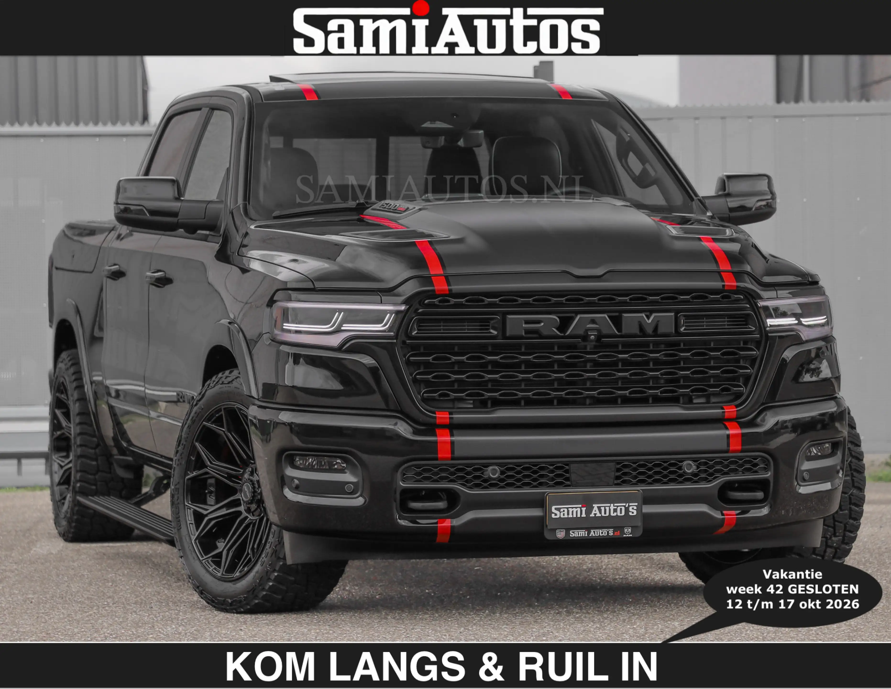Dodge RAM Limited 540 PK | HUD | €84950,- excl | LUCHTVERING — photo 12