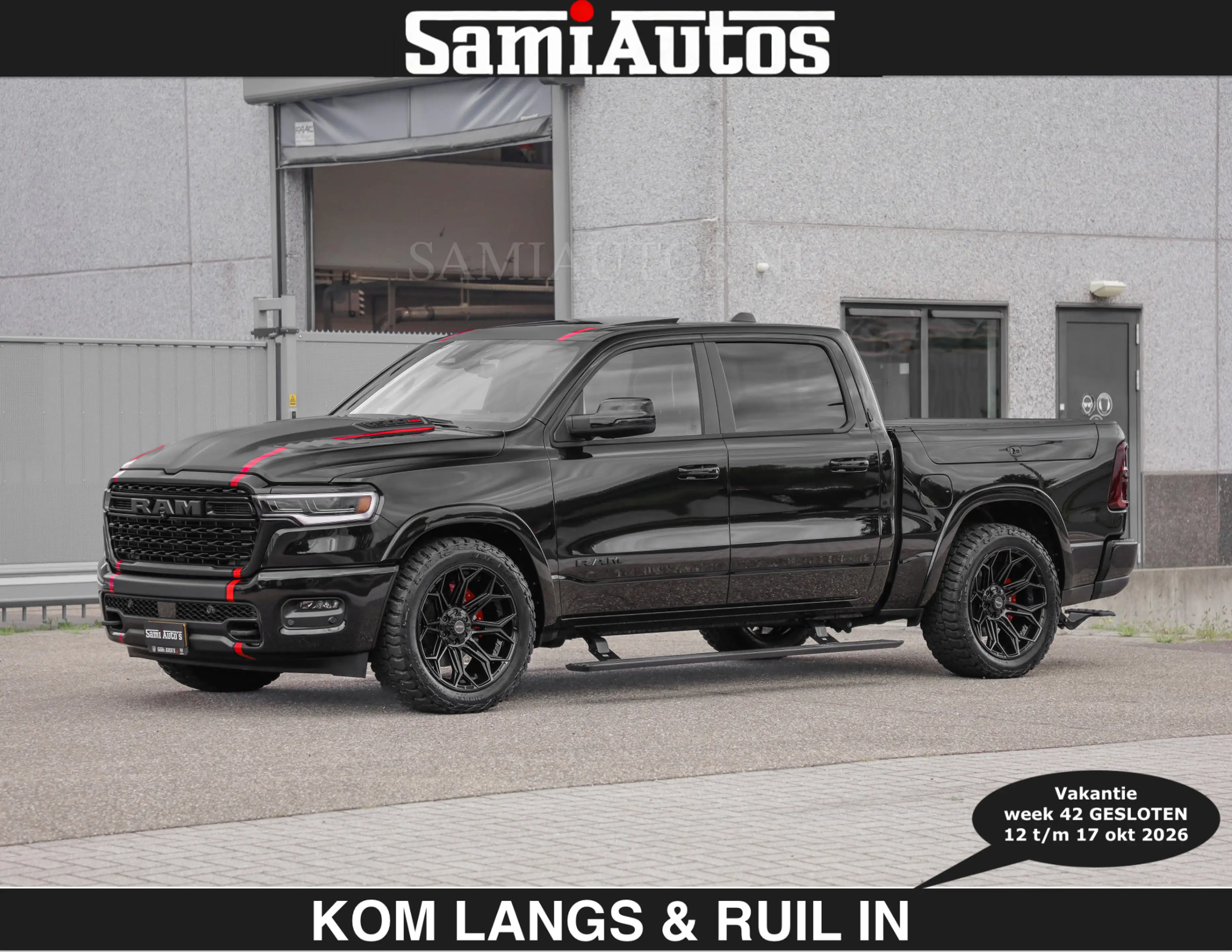 Dodge RAM Limited 540 PK | HUD | €84950,- excl | LUCHTVERING — photo 49