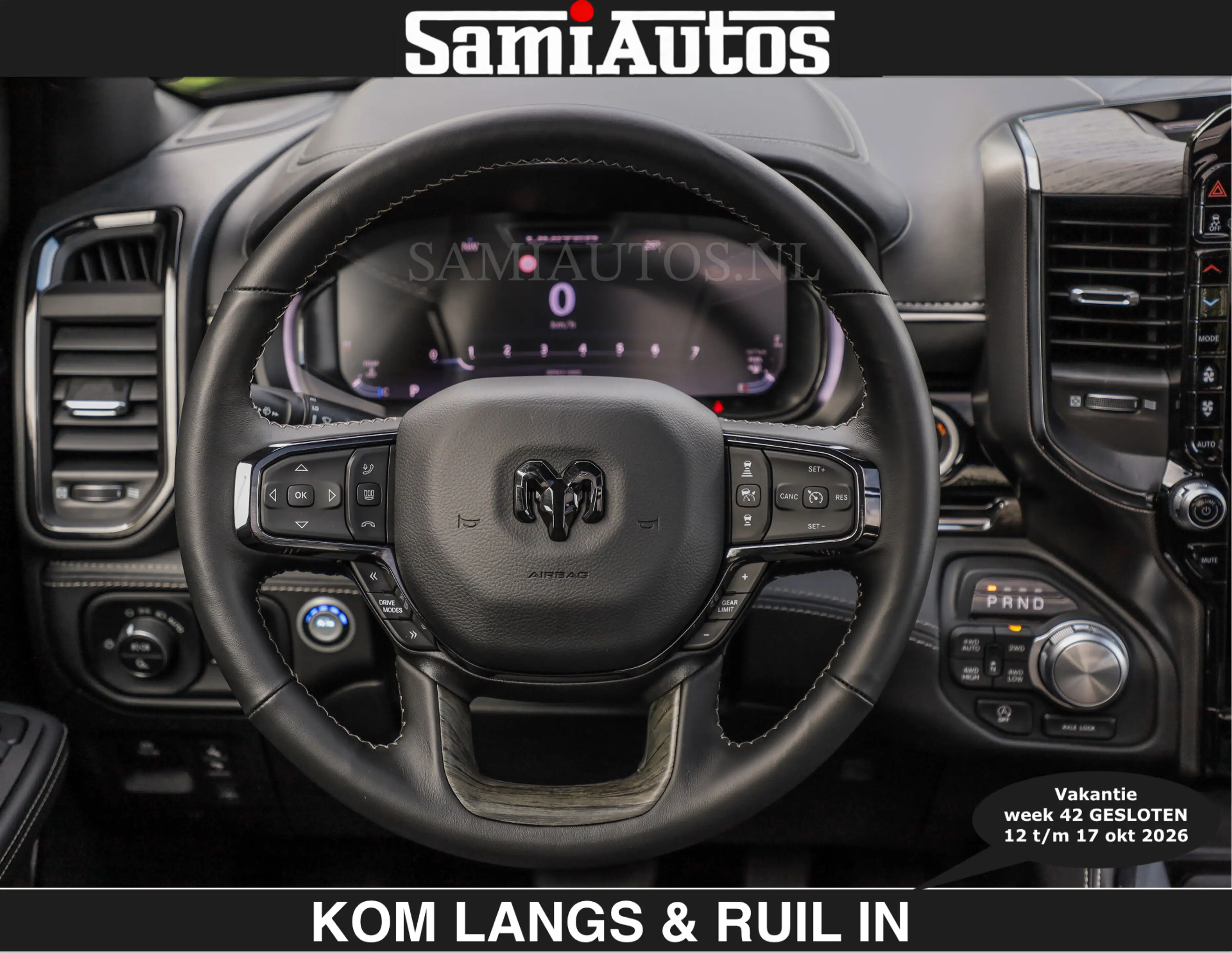 Dodge RAM Limited 540 PK | HUD | €84950,- excl | LUCHTVERING — photo 13