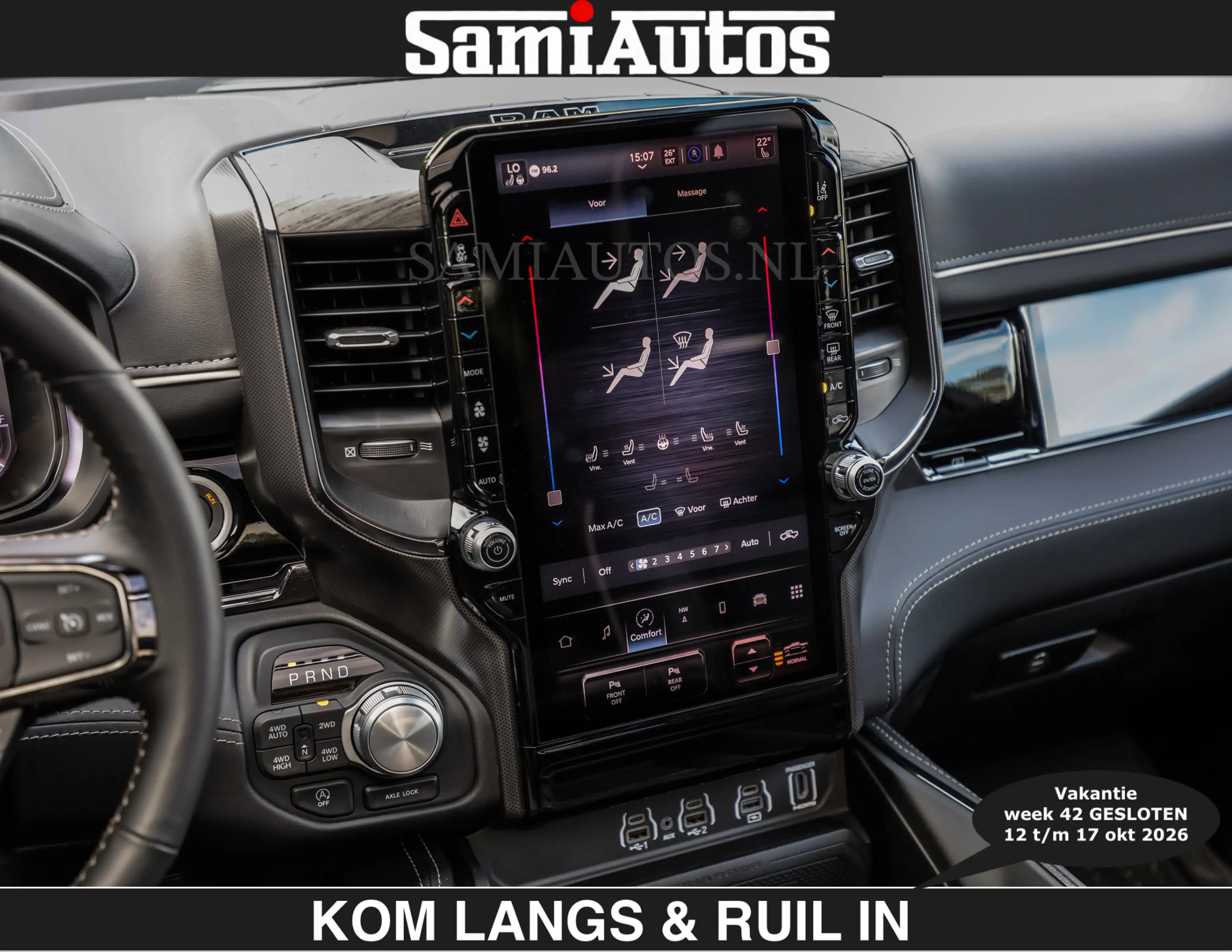 Dodge RAM Limited 540 PK | HUD | €84950,- excl | LUCHTVERING — photo 44