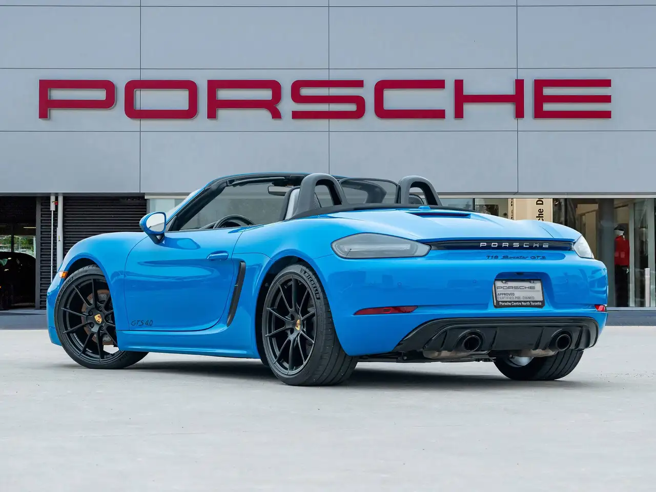 Porsche 718 Boxster fotografie Porsche 718 Boxster