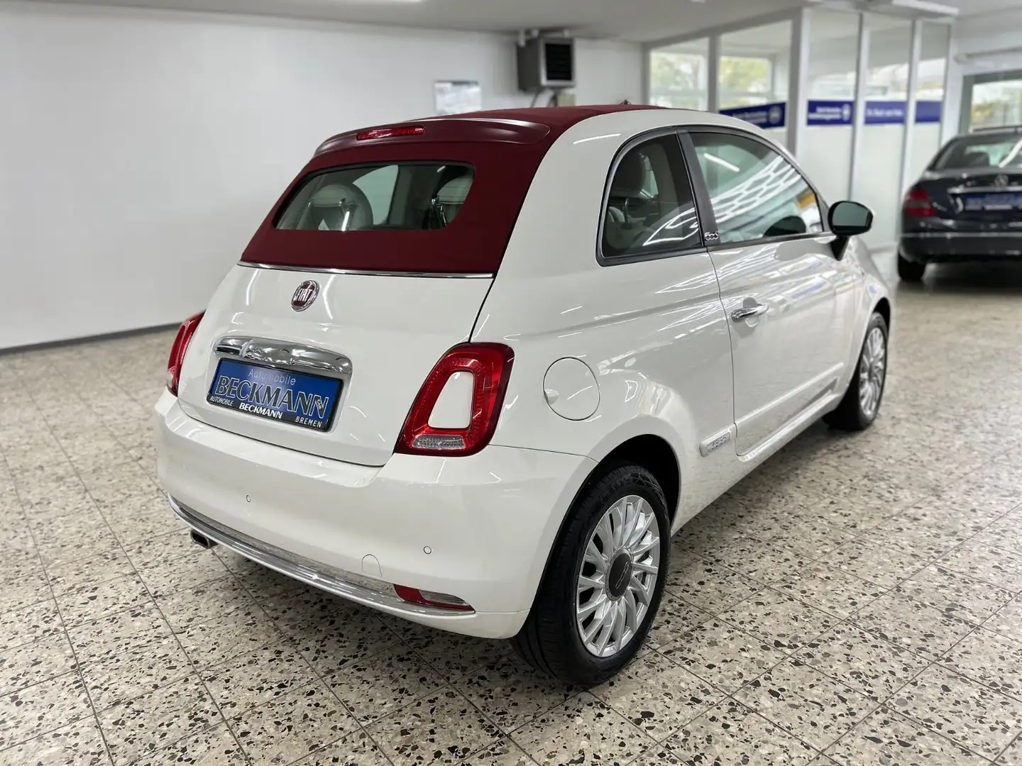 Fiat 500 Weiß - 2