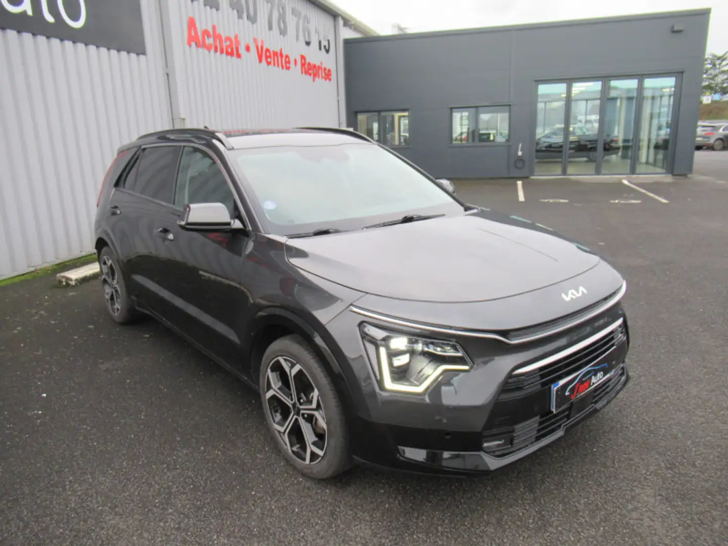 Kia Niro 1.6 GDI 141CH HEV PREMIUM BUSINESS DCT6 Grau - 2