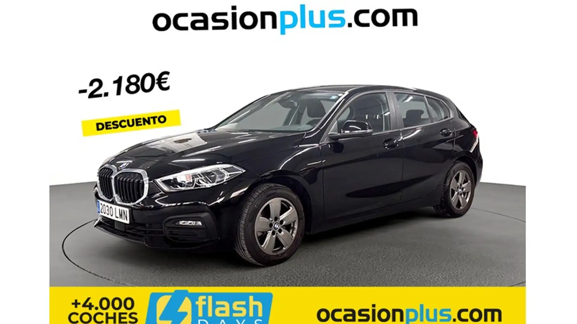 BMW 118 118d Negro - 1