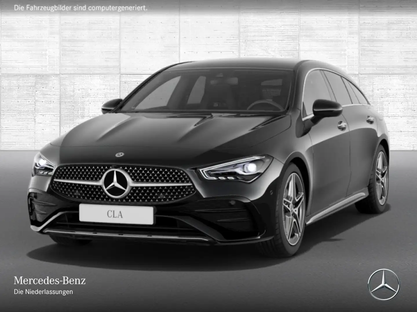 Mercedes-Benz CLA 200 d AMG+LED+BURMESTER+KAMERA+KEYLESS+8G Schwarz - 2