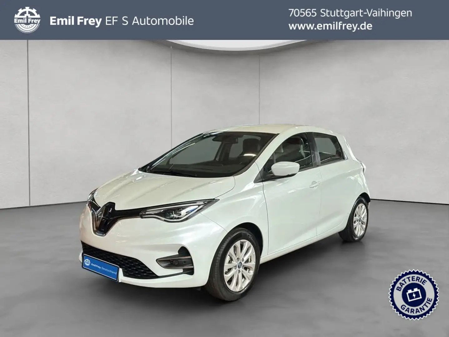 Renault ZOE (ohne Batterie) Z.E. 50 EXPERIENCE Weiß - 1
