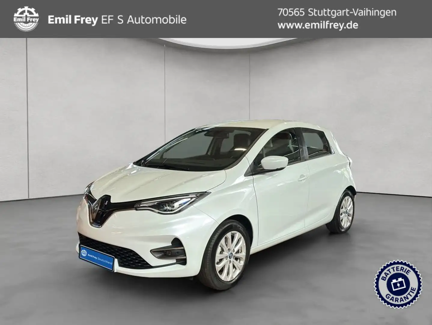 Renault ZOE (ohne Batterie) Z.E. 50 EXPERIENCE Weiß - 1