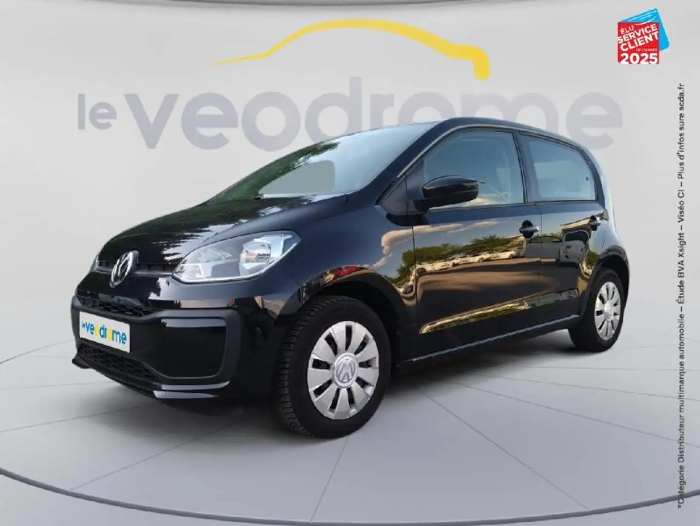 Volkswagen e-up! 1.0 60ch Move up! 5p Zwart - 1
