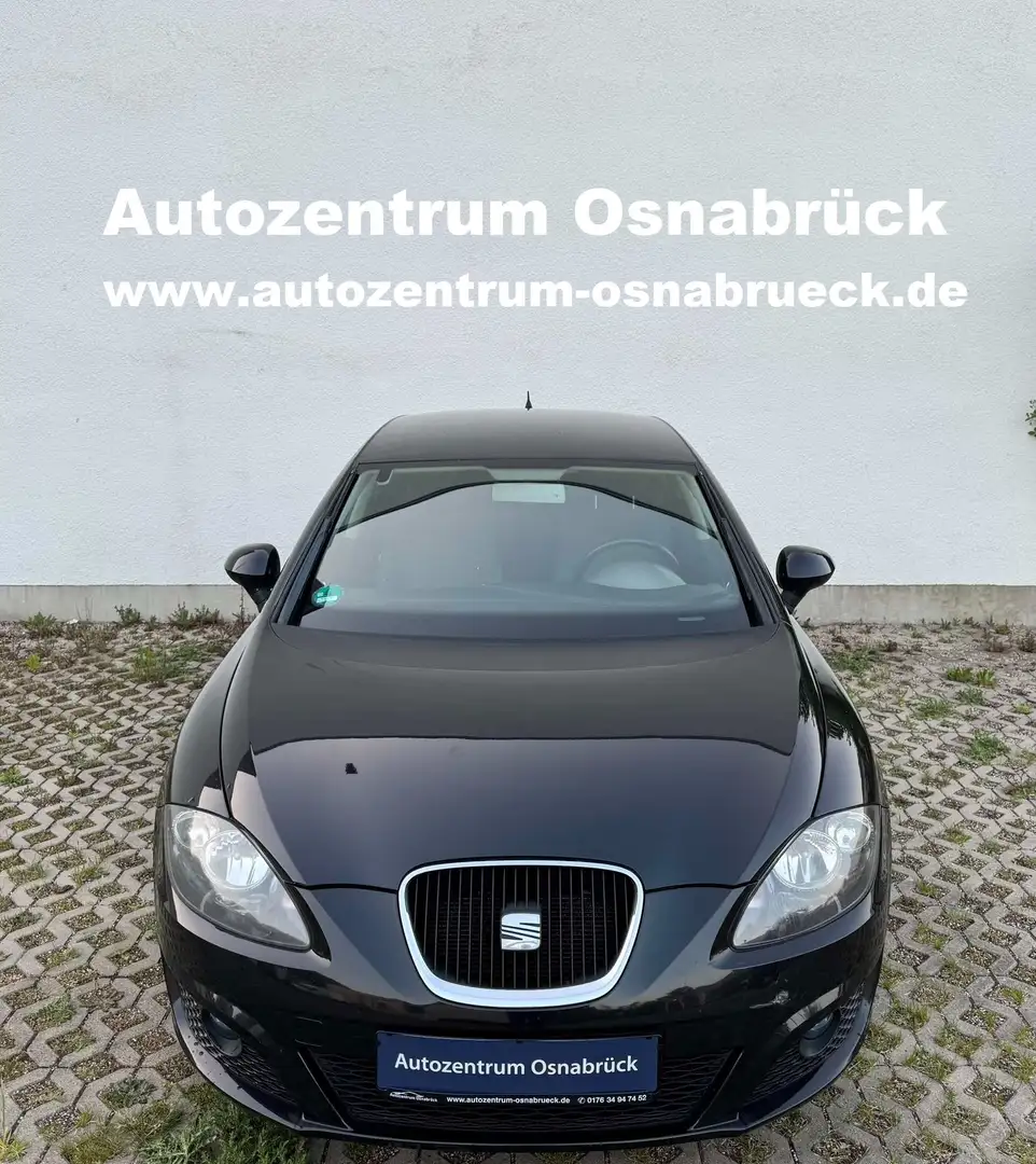 SEAT Leon 1.6 TDI Stylance / Style ALU PDC Sitzh Klima Allw Schwarz - 2