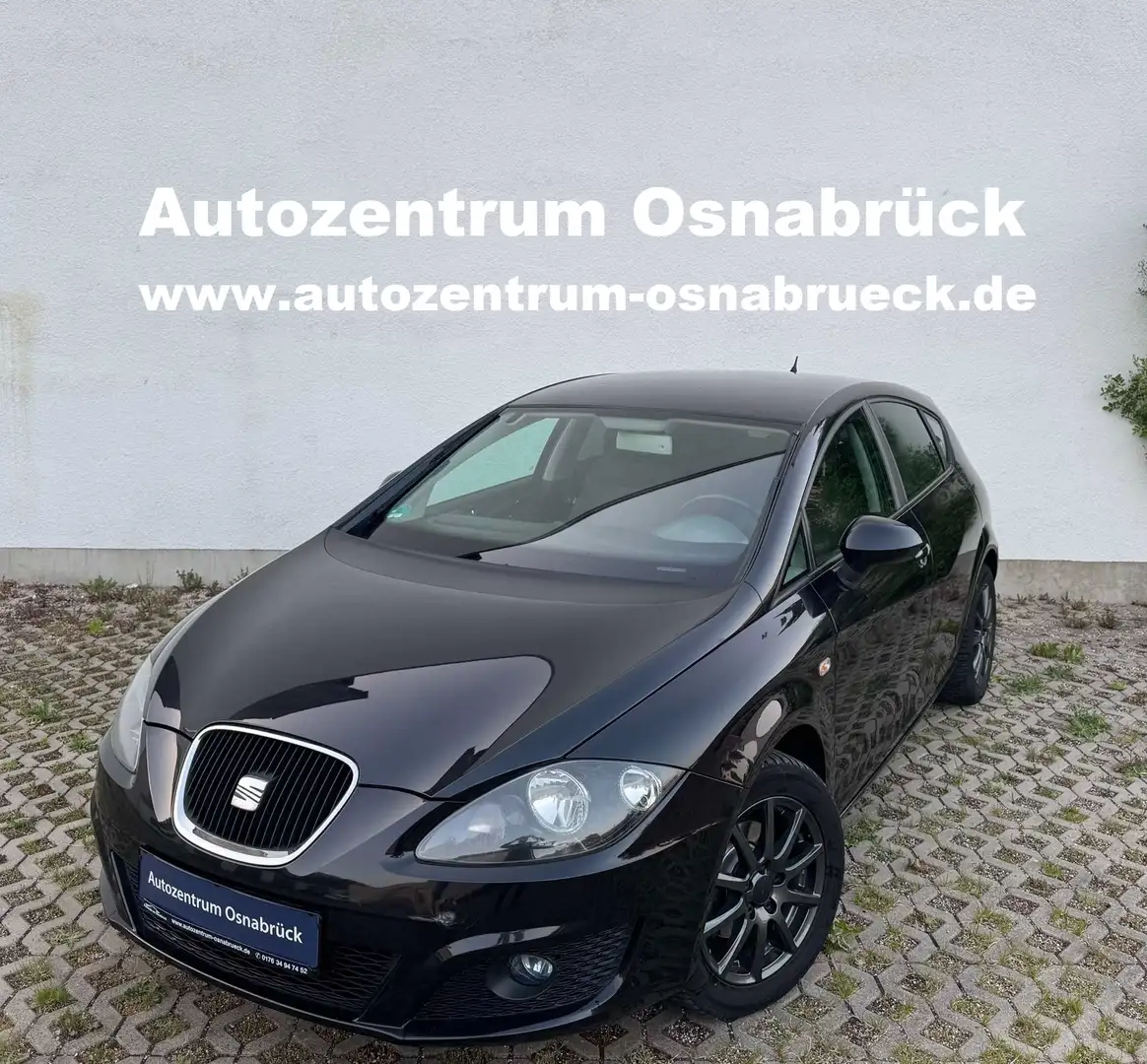 SEAT Leon 1.6 TDI Stylance / Style ALU PDC Sitzh Klima Allw Schwarz - 1