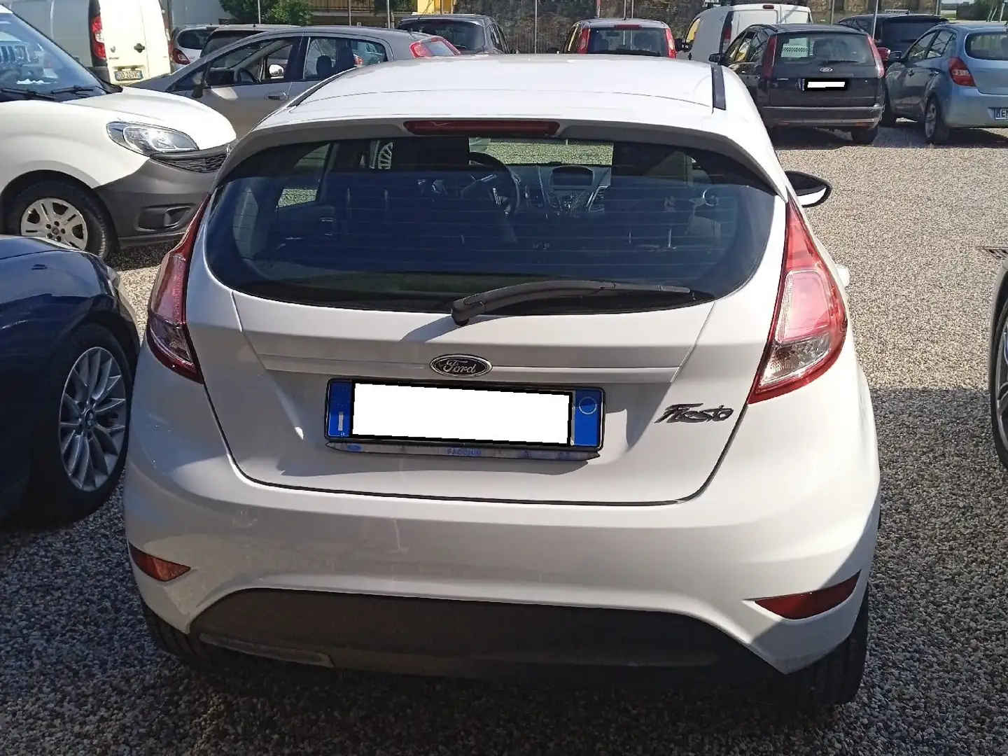 Ford Fiesta Fiesta 5p 1.4 Titanium Gpl 92cv Bianco - 1